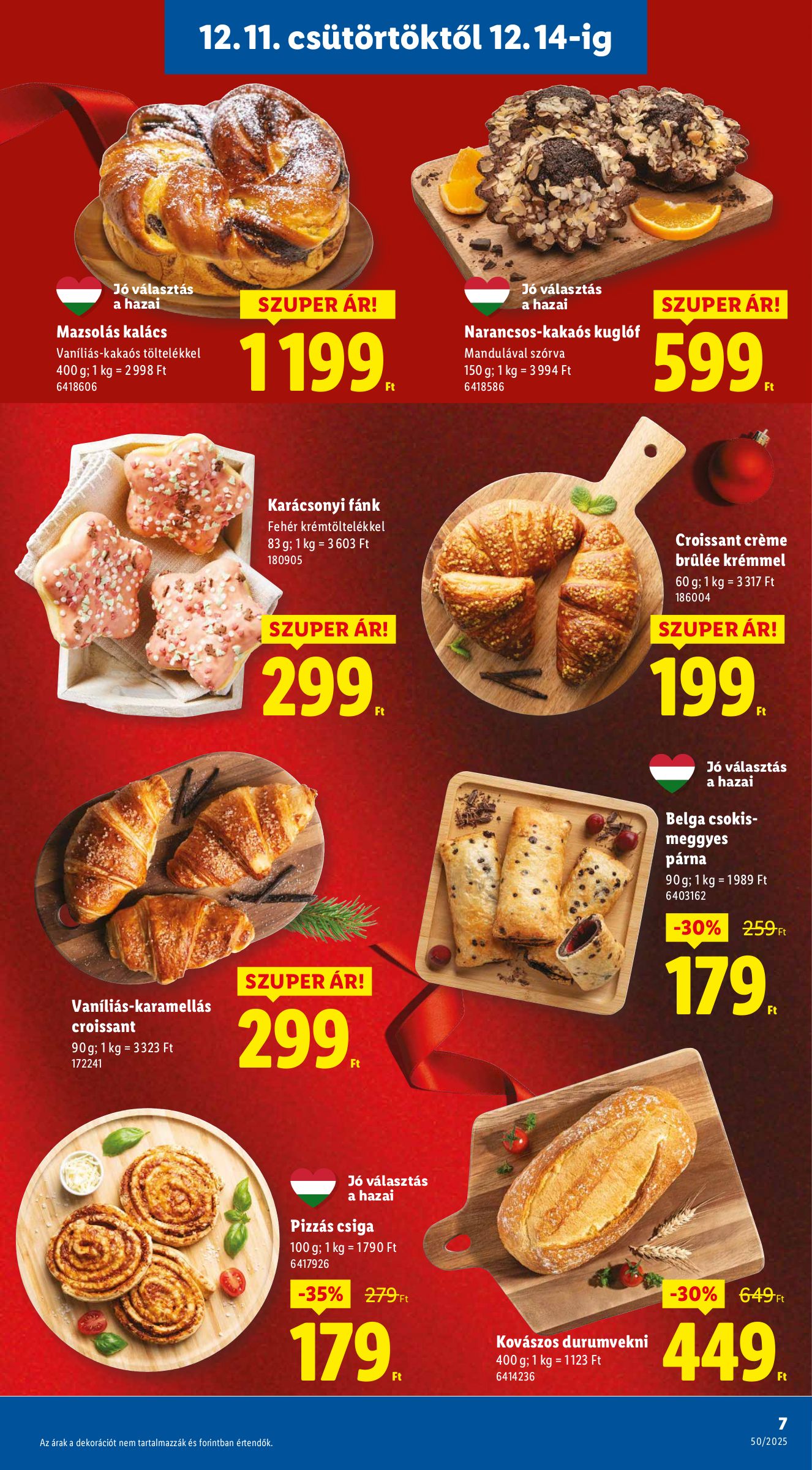 lidl - Lidl akciós újság, érvényes 12.11. - 12.17. - page: 7
