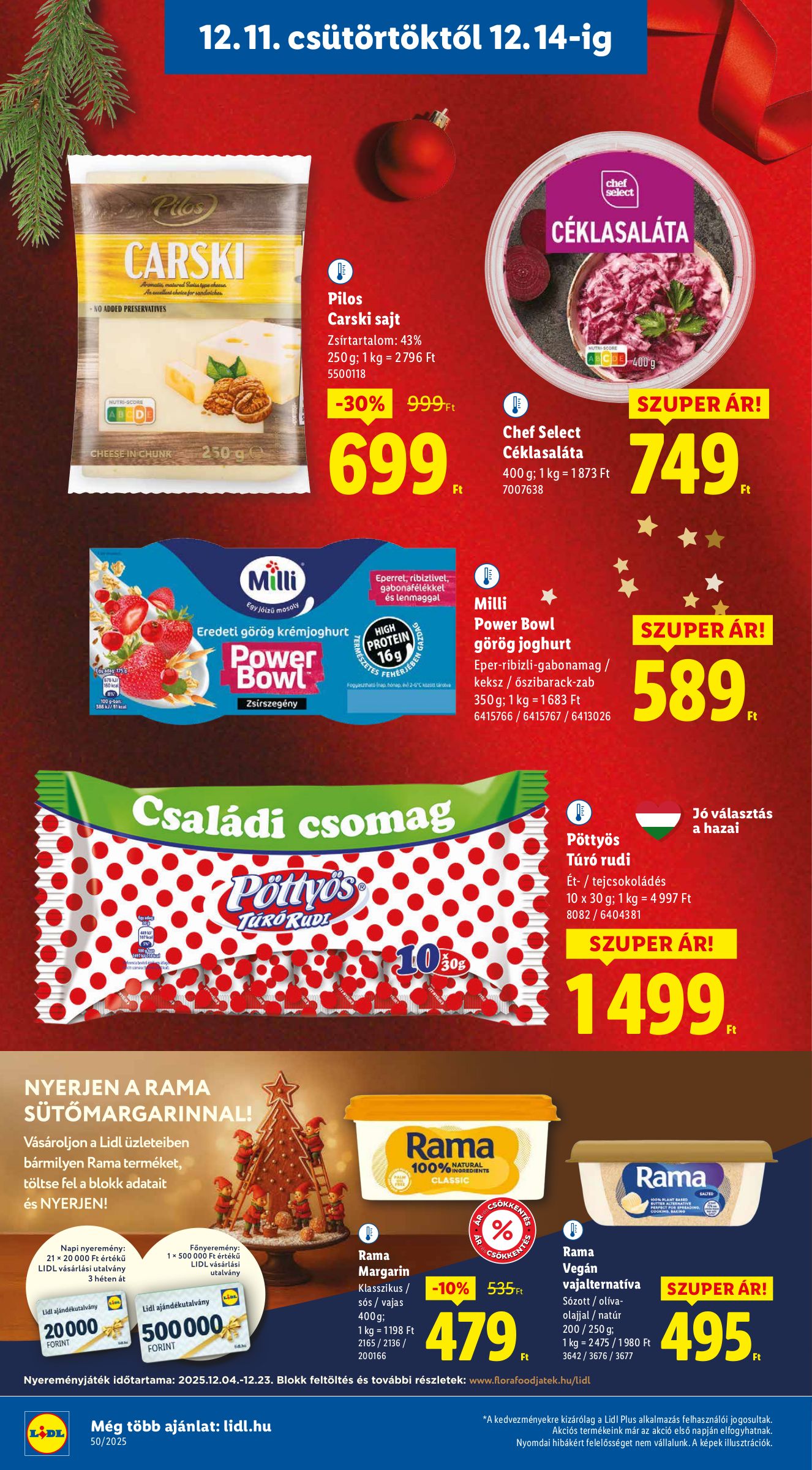 lidl - Lidl akciós újság, érvényes 12.11. - 12.17. - page: 6