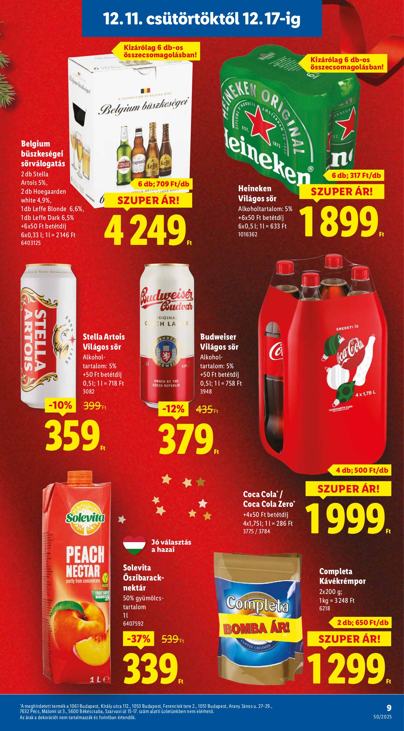 lidl - Lidl akciós újság, érvényes 12.11. - 12.17. - page: 9