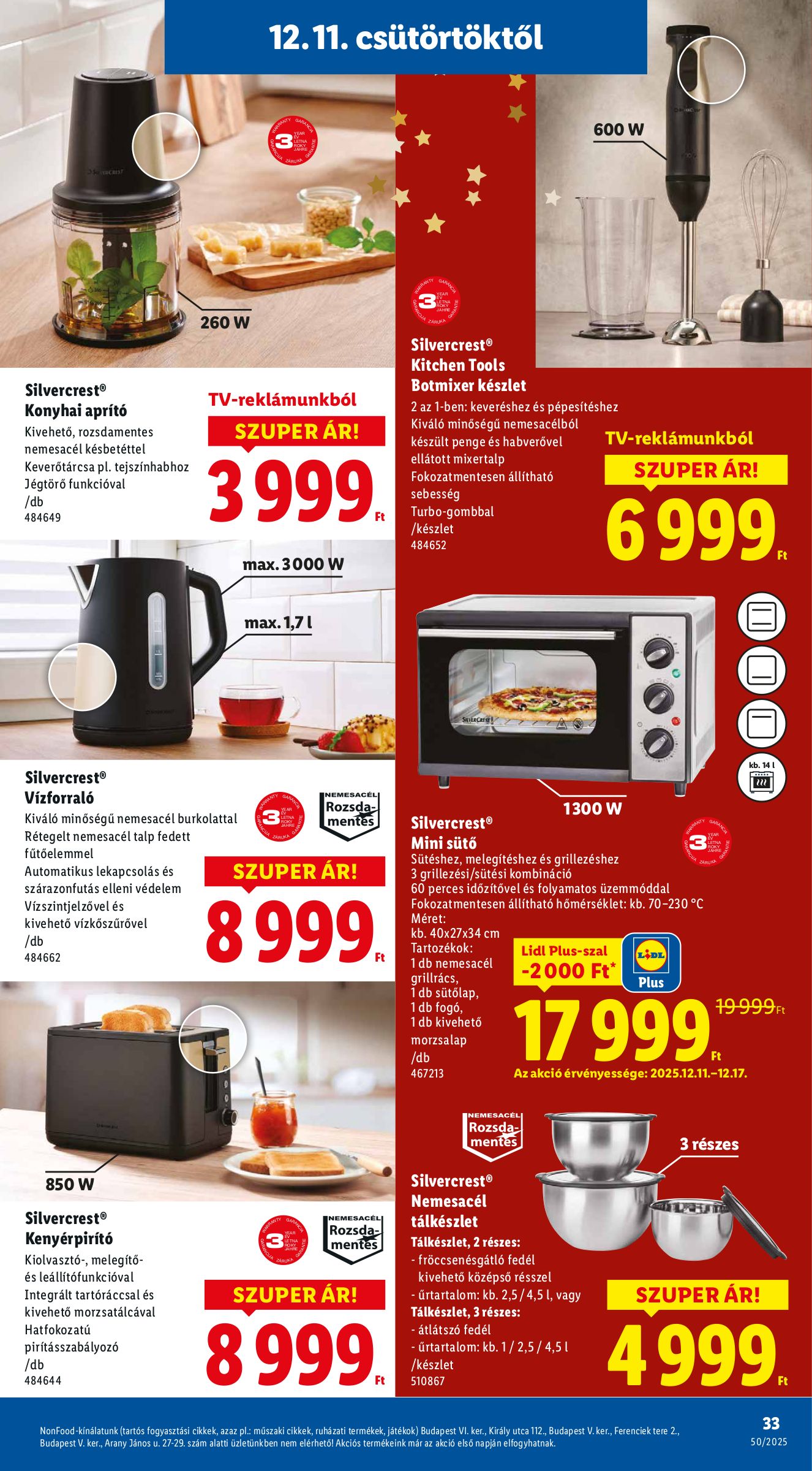 lidl - Lidl akciós újság, érvényes 12.11. - 12.17. - page: 33