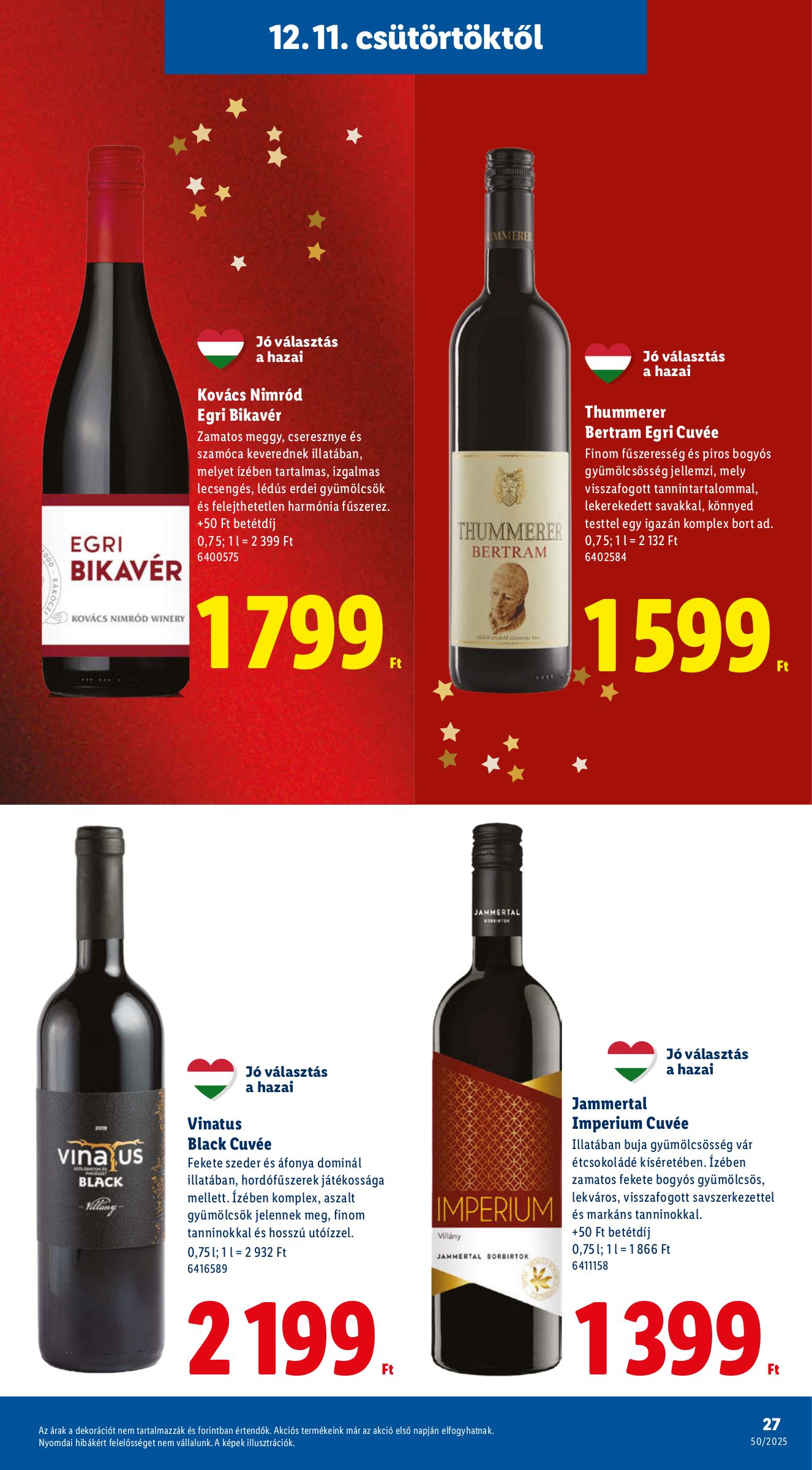 lidl - Lidl akciós újság, érvényes 12.11. - 12.17. - page: 27