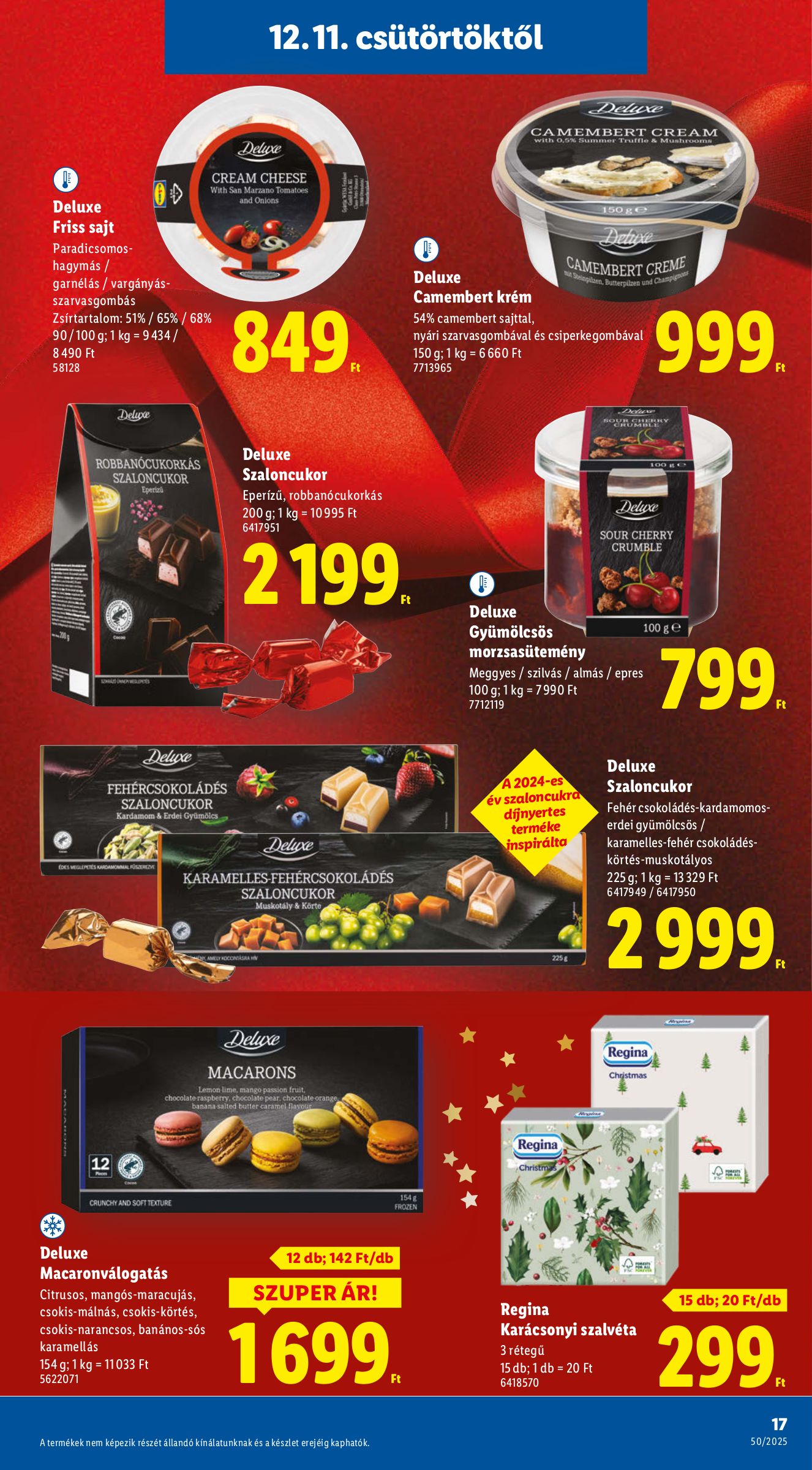 lidl - Lidl akciós újság, érvényes 12.11. - 12.17. - page: 17
