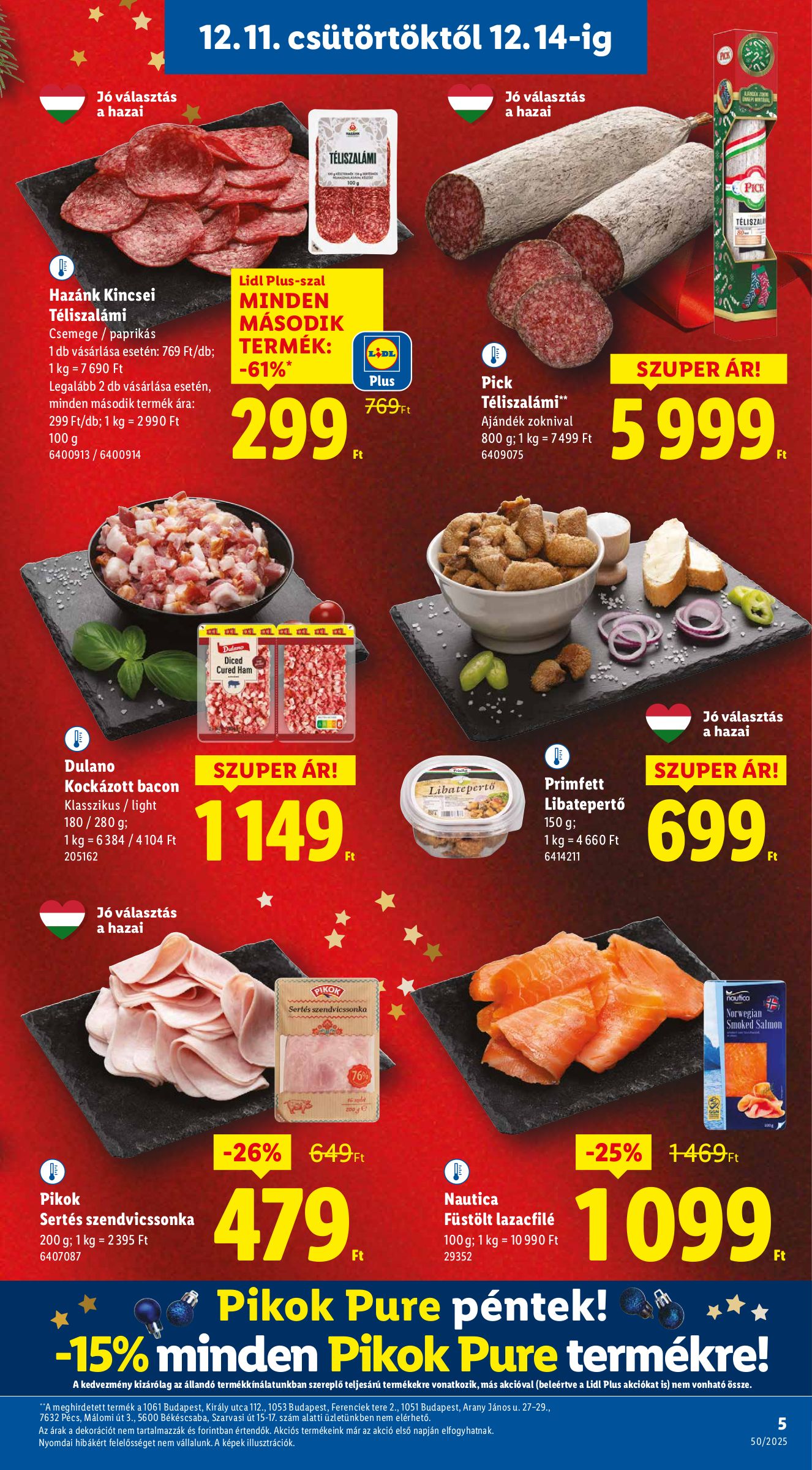 lidl - Lidl akciós újság, érvényes 12.11. - 12.17. - page: 5