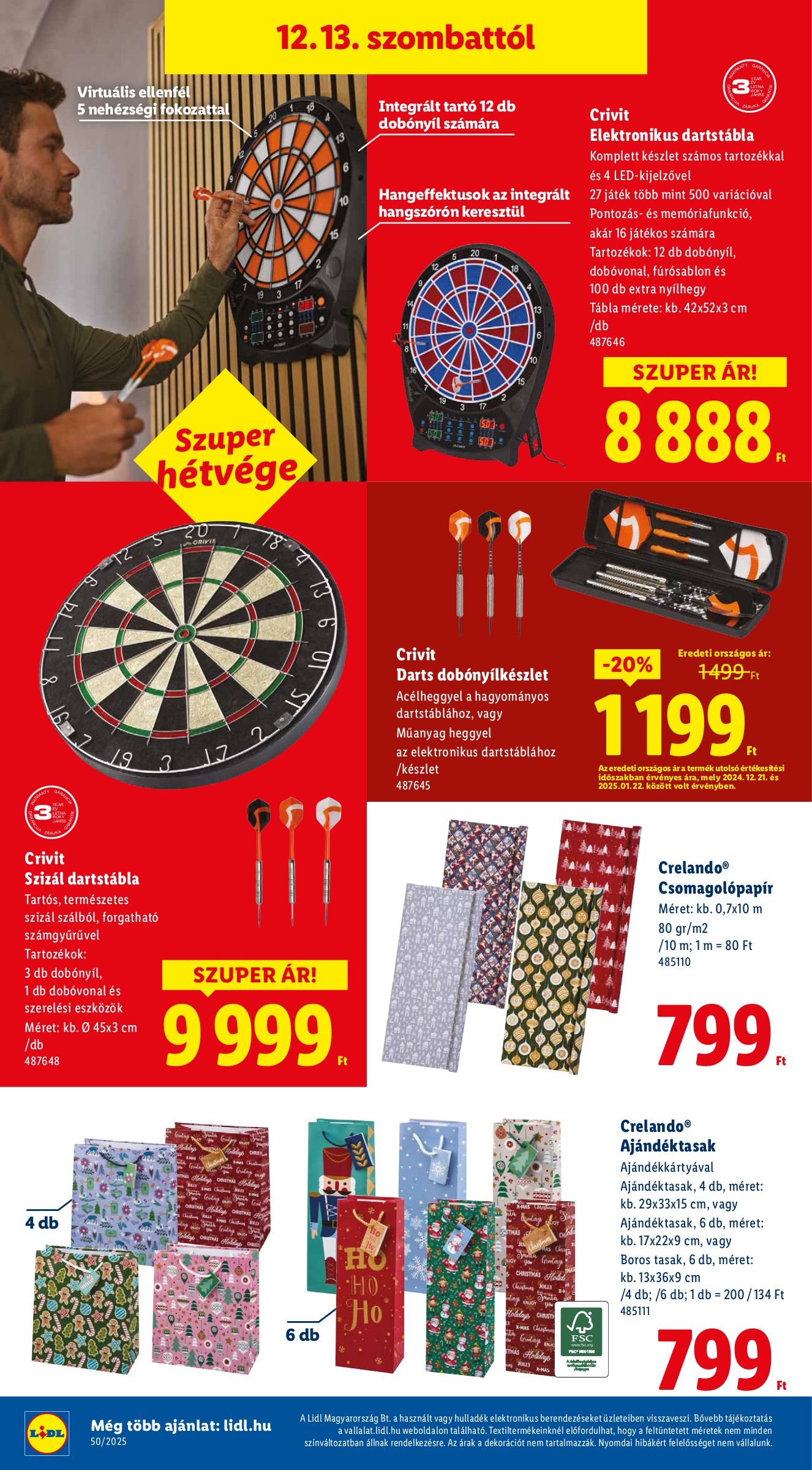 lidl - Lidl akciós újság, érvényes 12.11. - 12.17. - page: 44