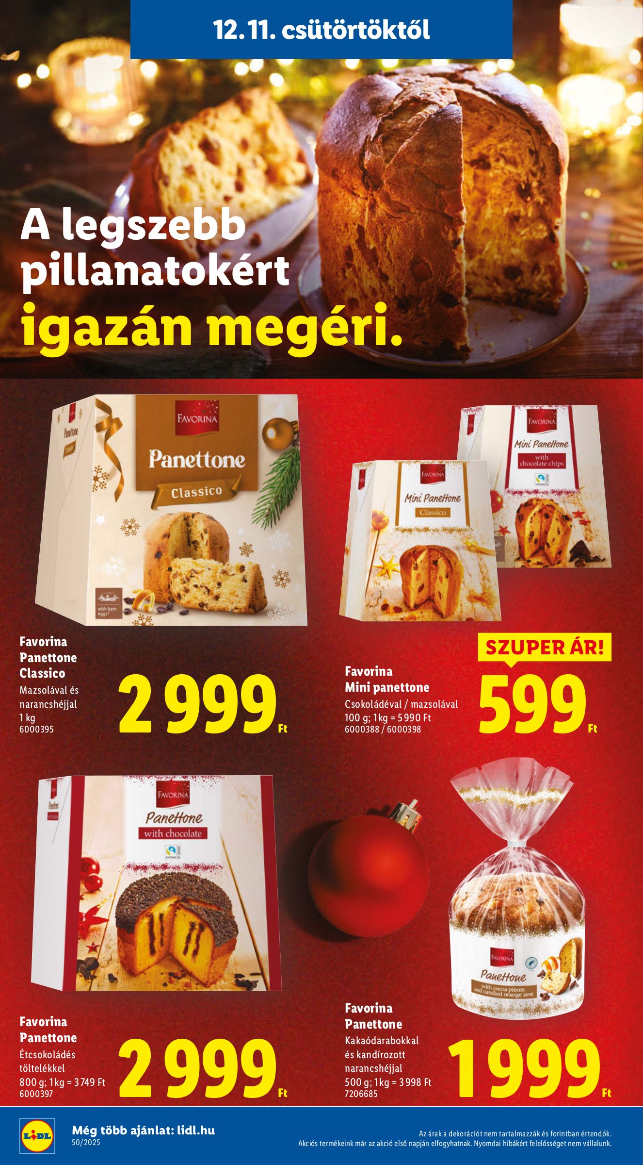lidl - Lidl akciós újság, érvényes 12.11. - 12.17. - page: 12