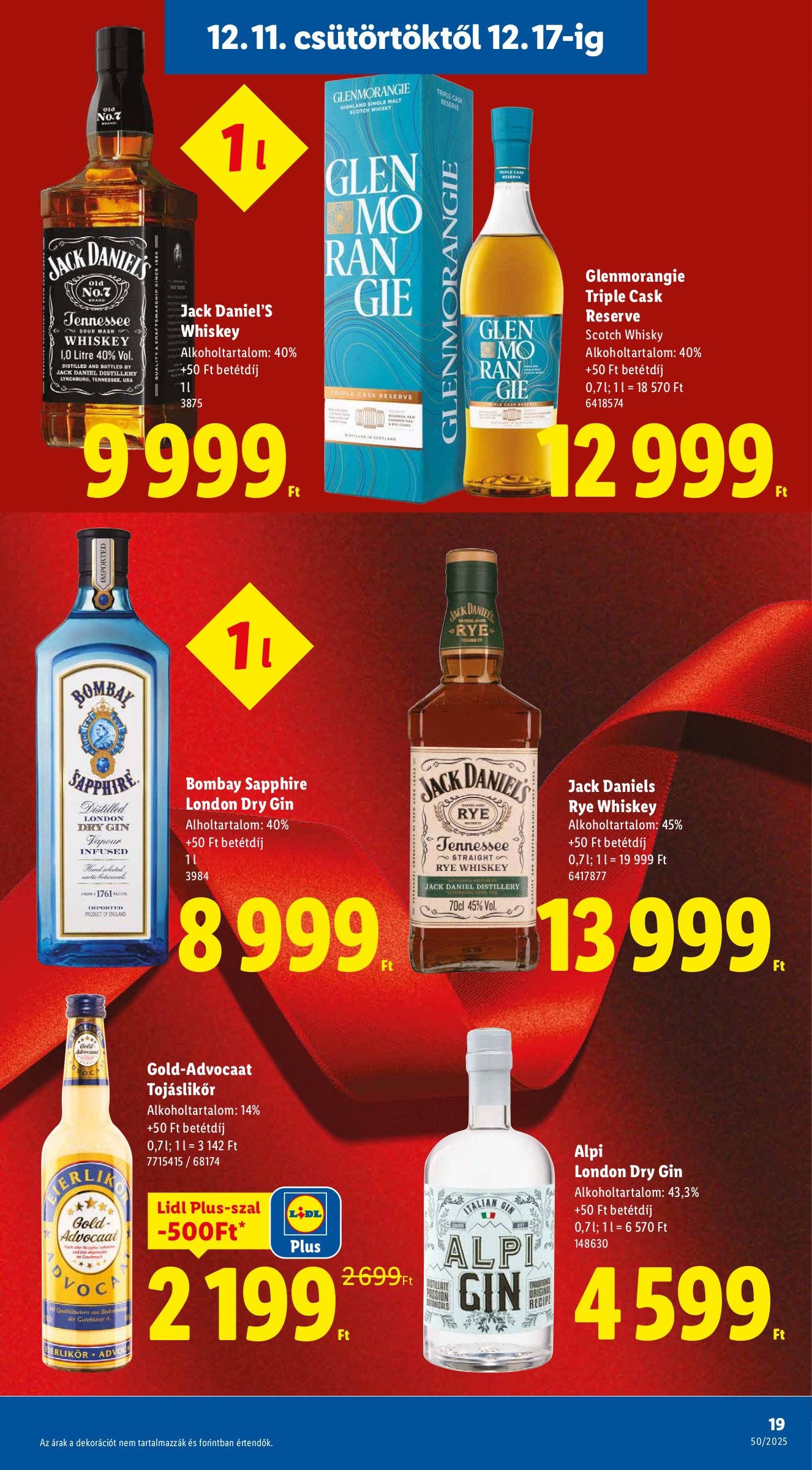 lidl - Lidl akciós újság, érvényes 12.11. - 12.17. - page: 19