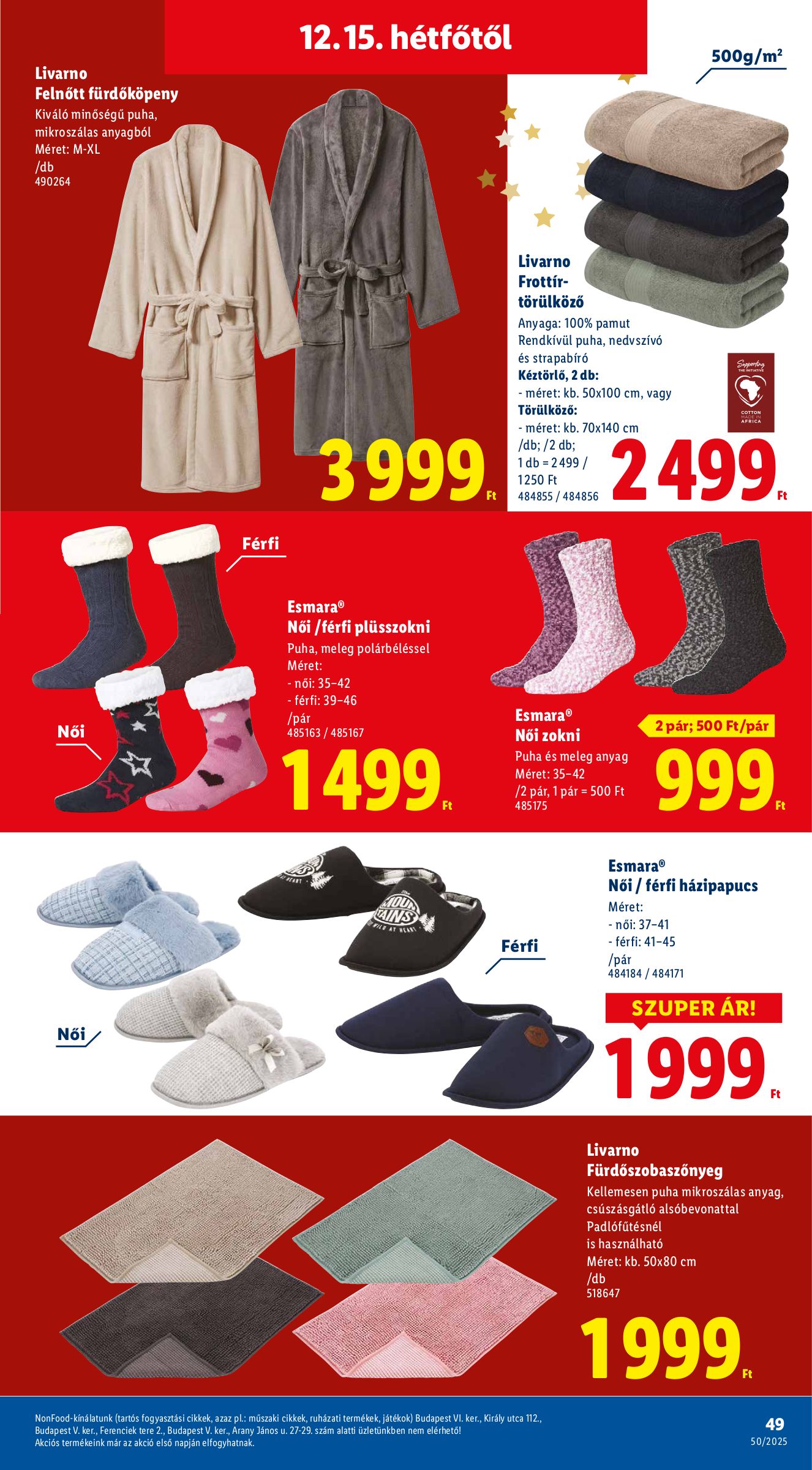 lidl - Lidl akciós újság, érvényes 12.11. - 12.17. - page: 49