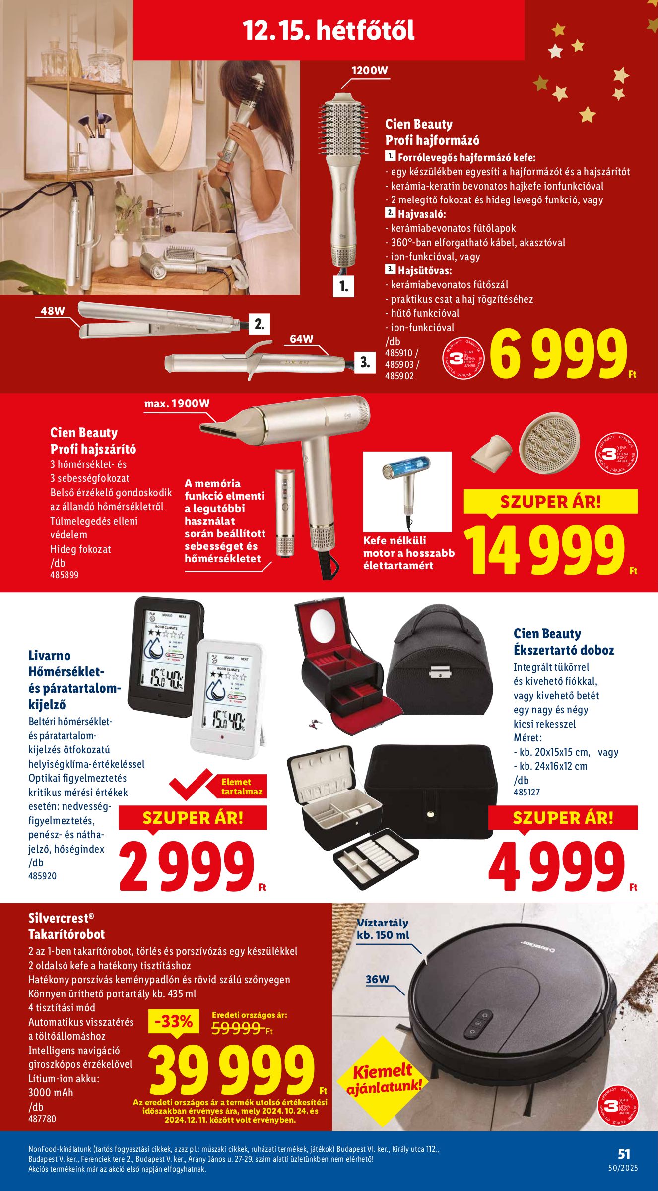 lidl - Lidl akciós újság, érvényes 12.11. - 12.17. - page: 51