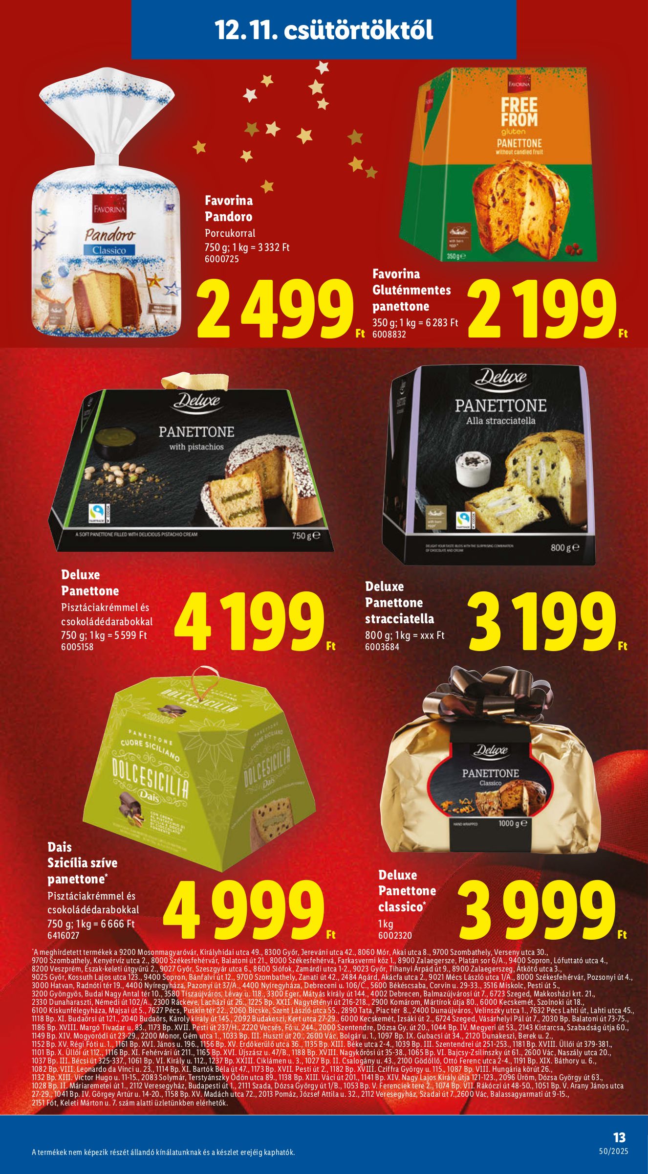 lidl - Lidl akciós újság, érvényes 12.11. - 12.17. - page: 13