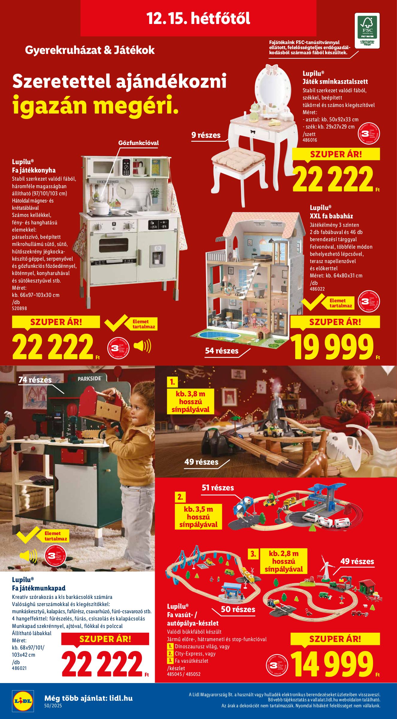 lidl - Lidl akciós újság, érvényes 12.11. - 12.17. - page: 52
