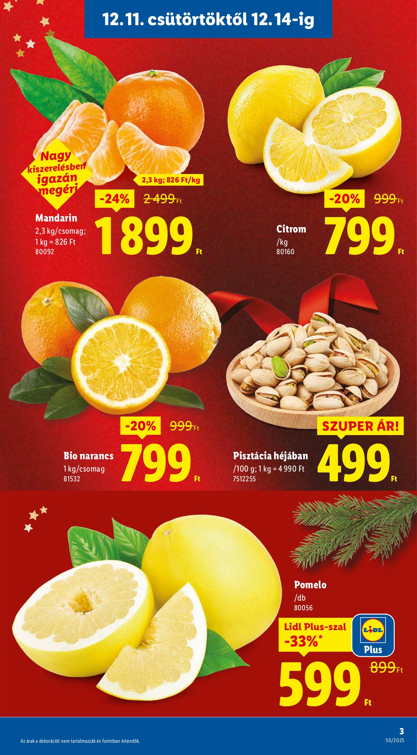 lidl - Lidl akciós újság, érvényes 12.11. - 12.17. - page: 3