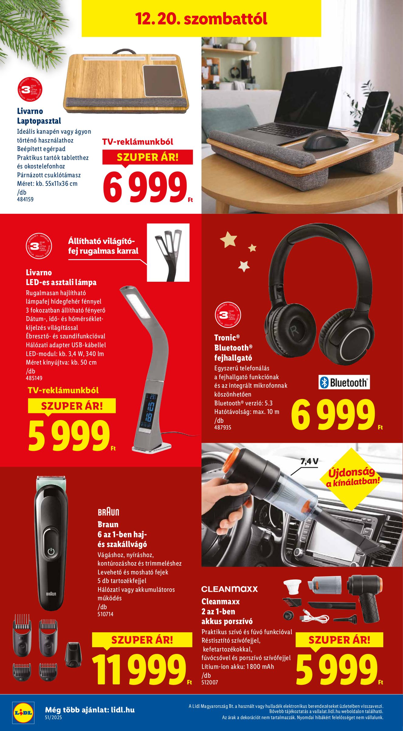 lidl - Lidl - Nonfood akciós újság, érvényes 12.18. - 12.23. - page: 18