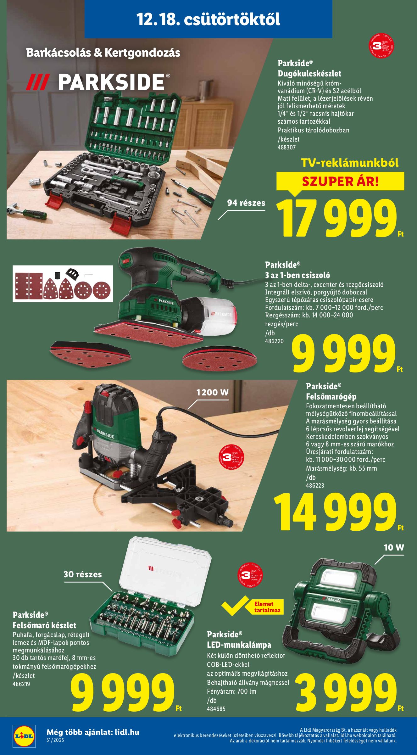 lidl - Lidl - Nonfood akciós újság, érvényes 12.18. - 12.23. - page: 2