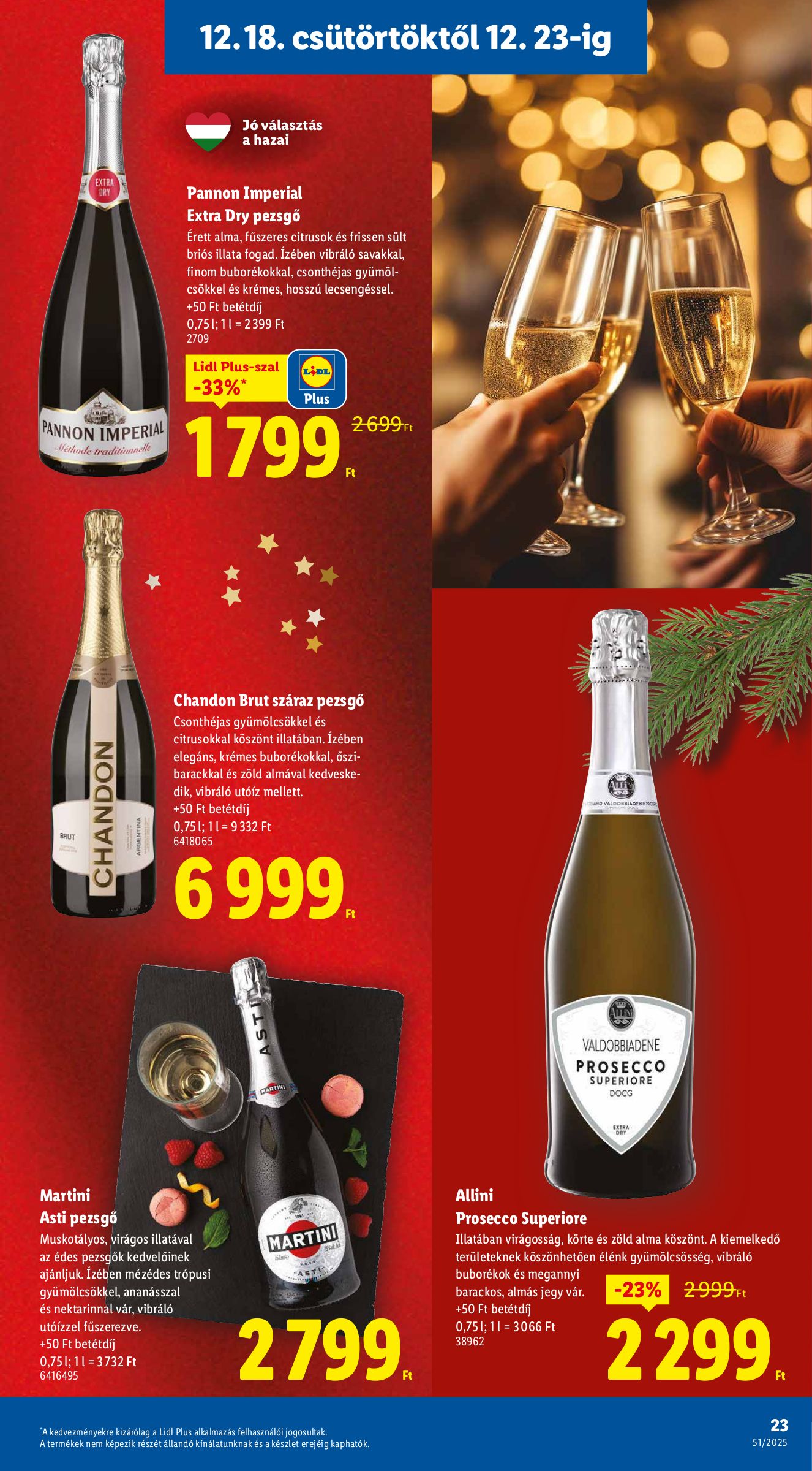 lidl - Lidl akciós újság, érvényes 12.18. - 12.23. - page: 23