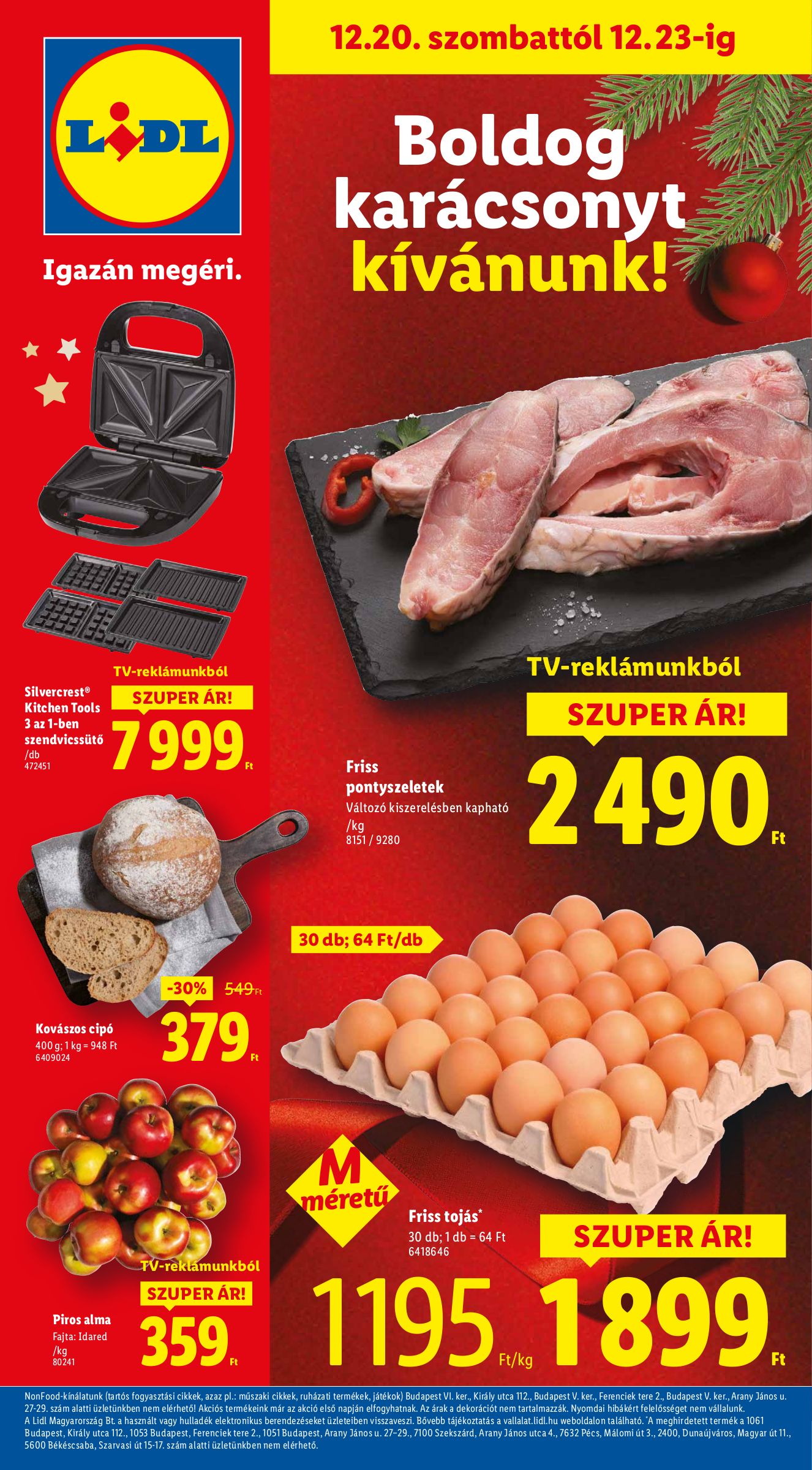 lidl - Lidl akciós újság, érvényes 12.18. - 12.23. - page: 52