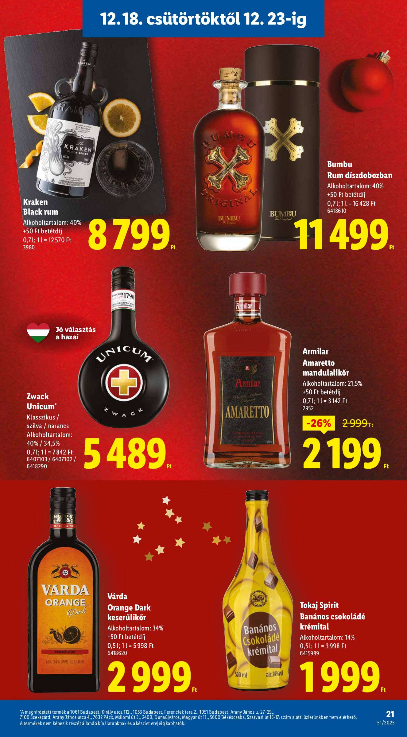 lidl - Lidl akciós újság, érvényes 12.18. - 12.23. - page: 21