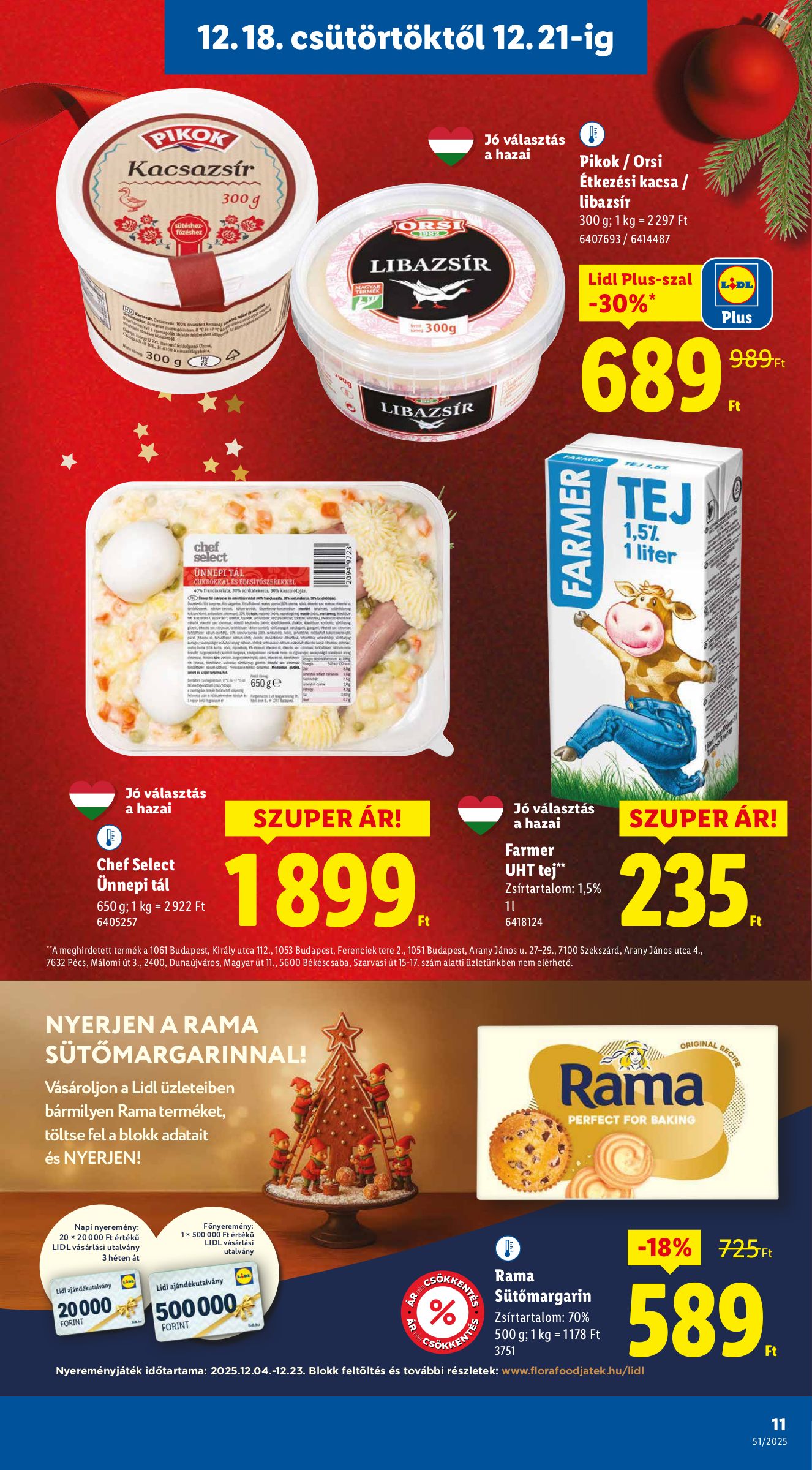 lidl - Lidl akciós újság, érvényes 12.18. - 12.23. - page: 11
