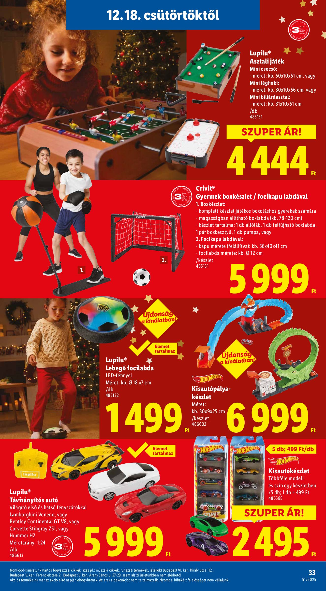 lidl - Lidl akciós újság, érvényes 12.18. - 12.23. - page: 33