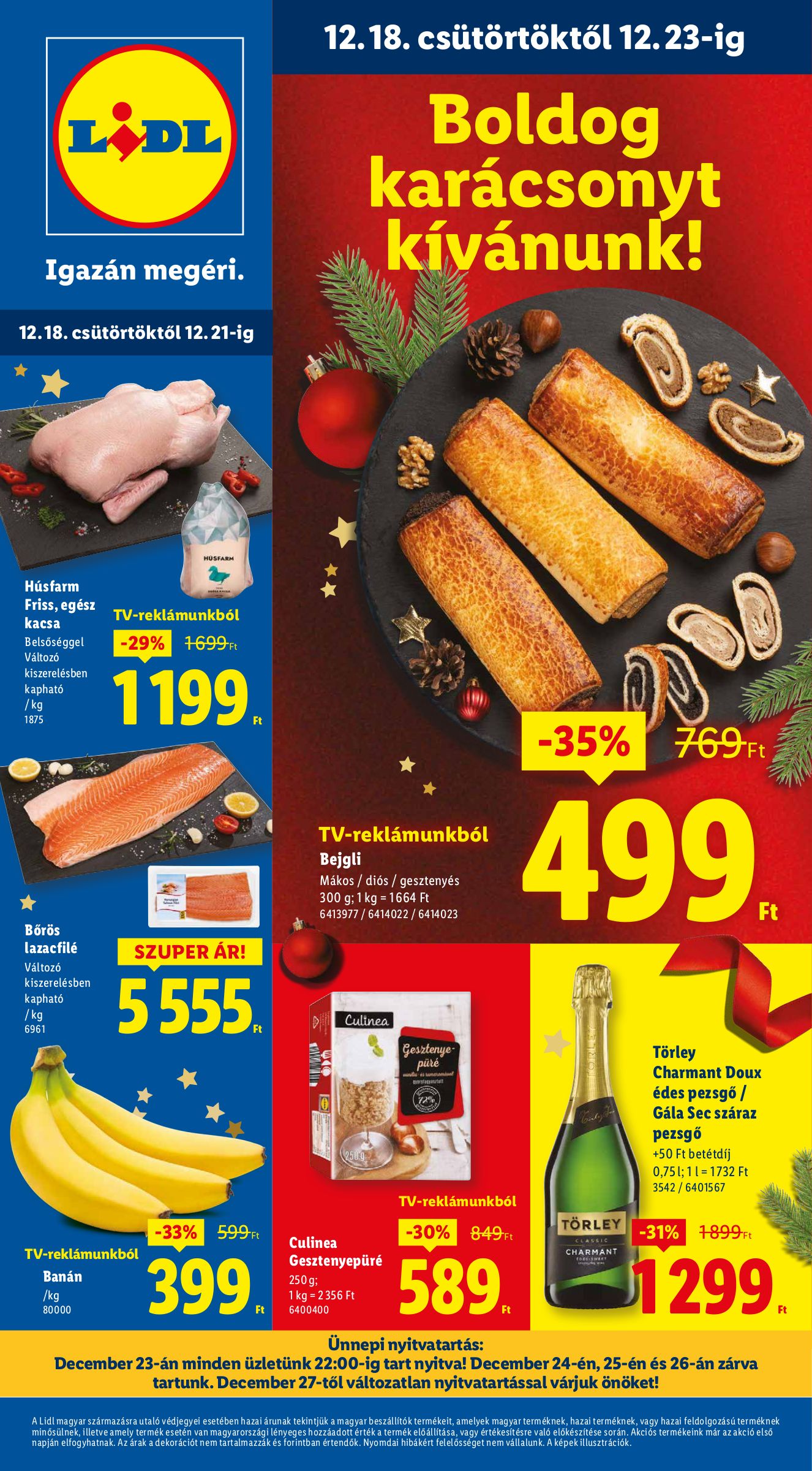 lidl - Lidl akciós újság, érvényes 12.18. - 12.23.