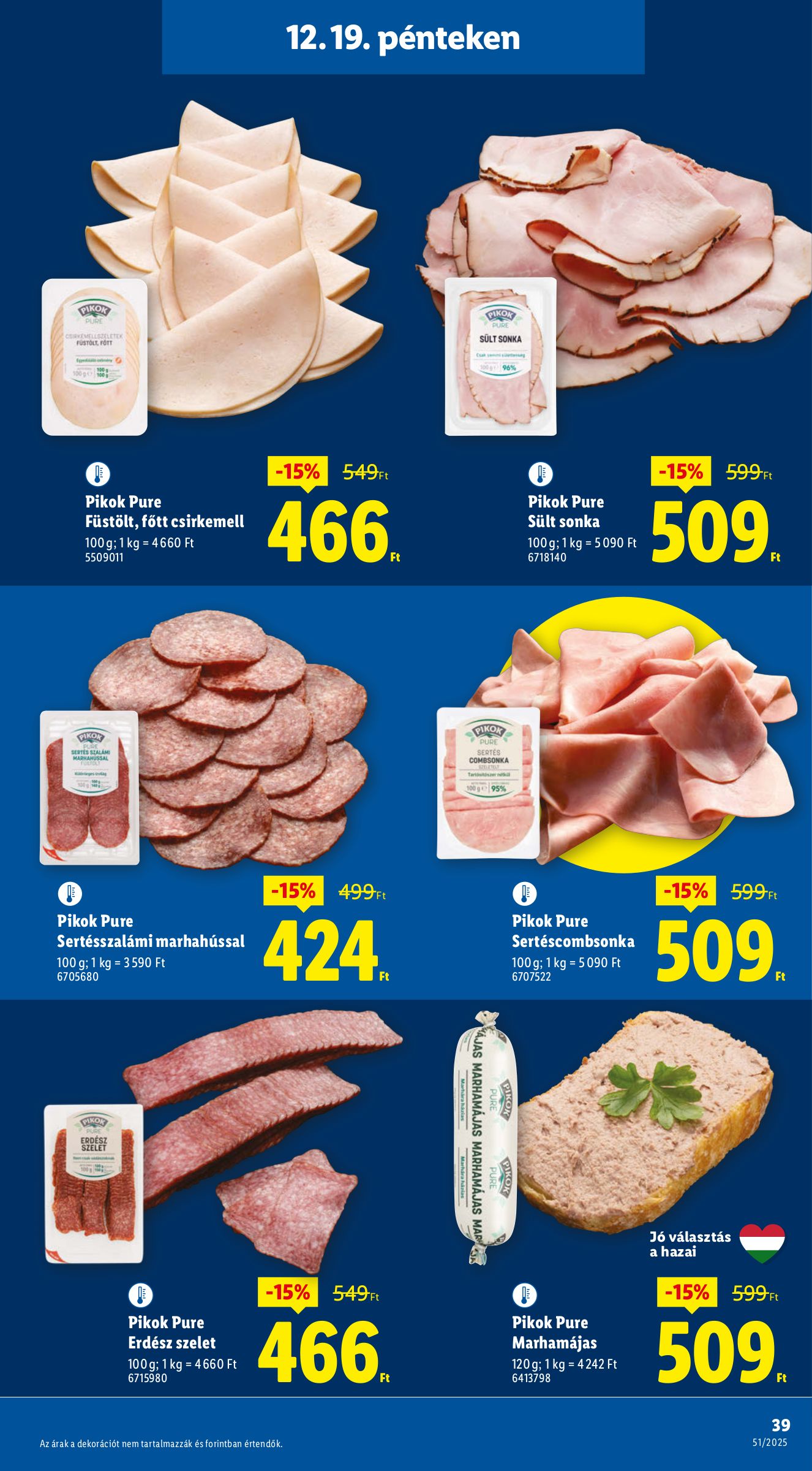 lidl - Lidl akciós újság, érvényes 12.18. - 12.23. - page: 39
