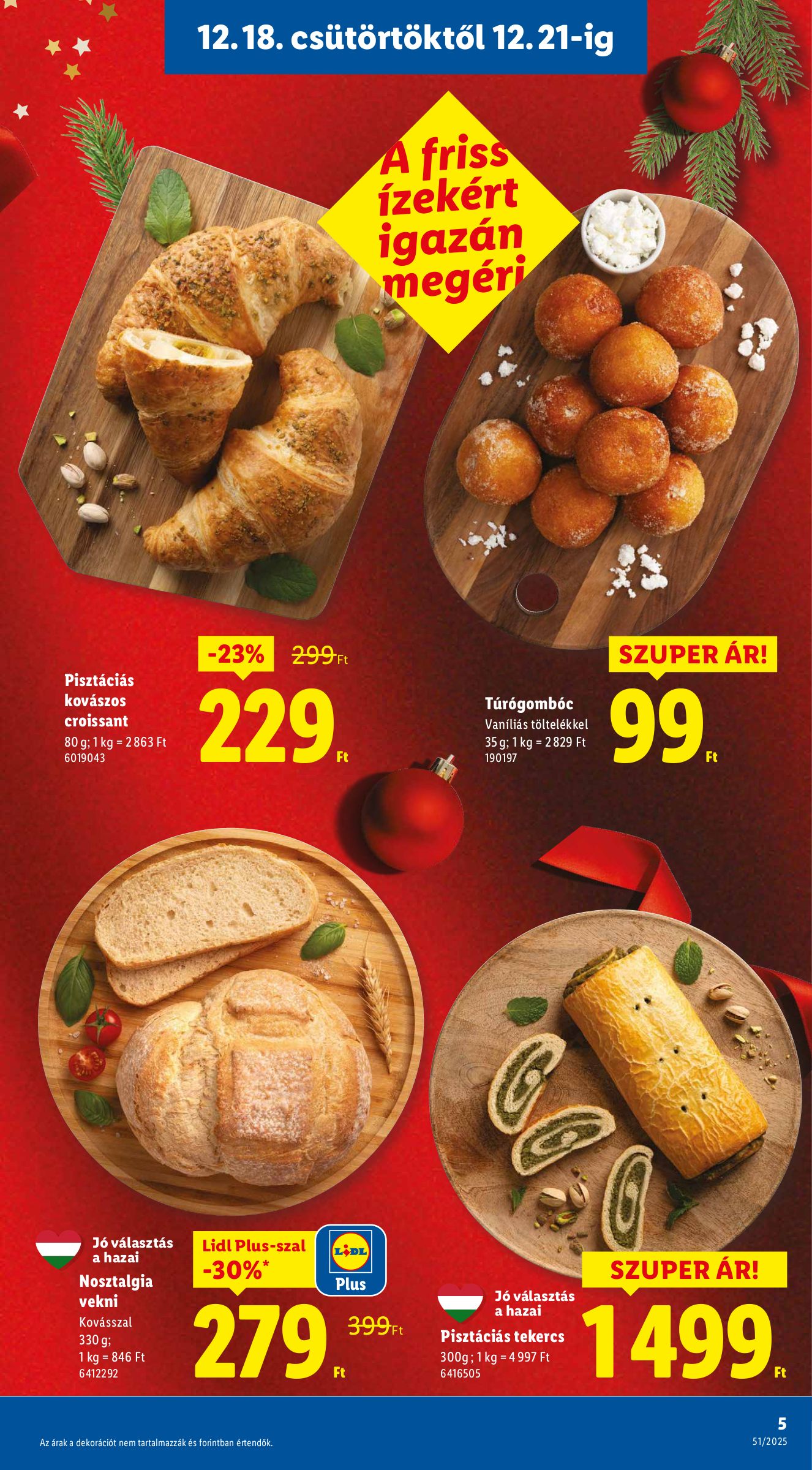 lidl - Lidl akciós újság, érvényes 12.18. - 12.23. - page: 5