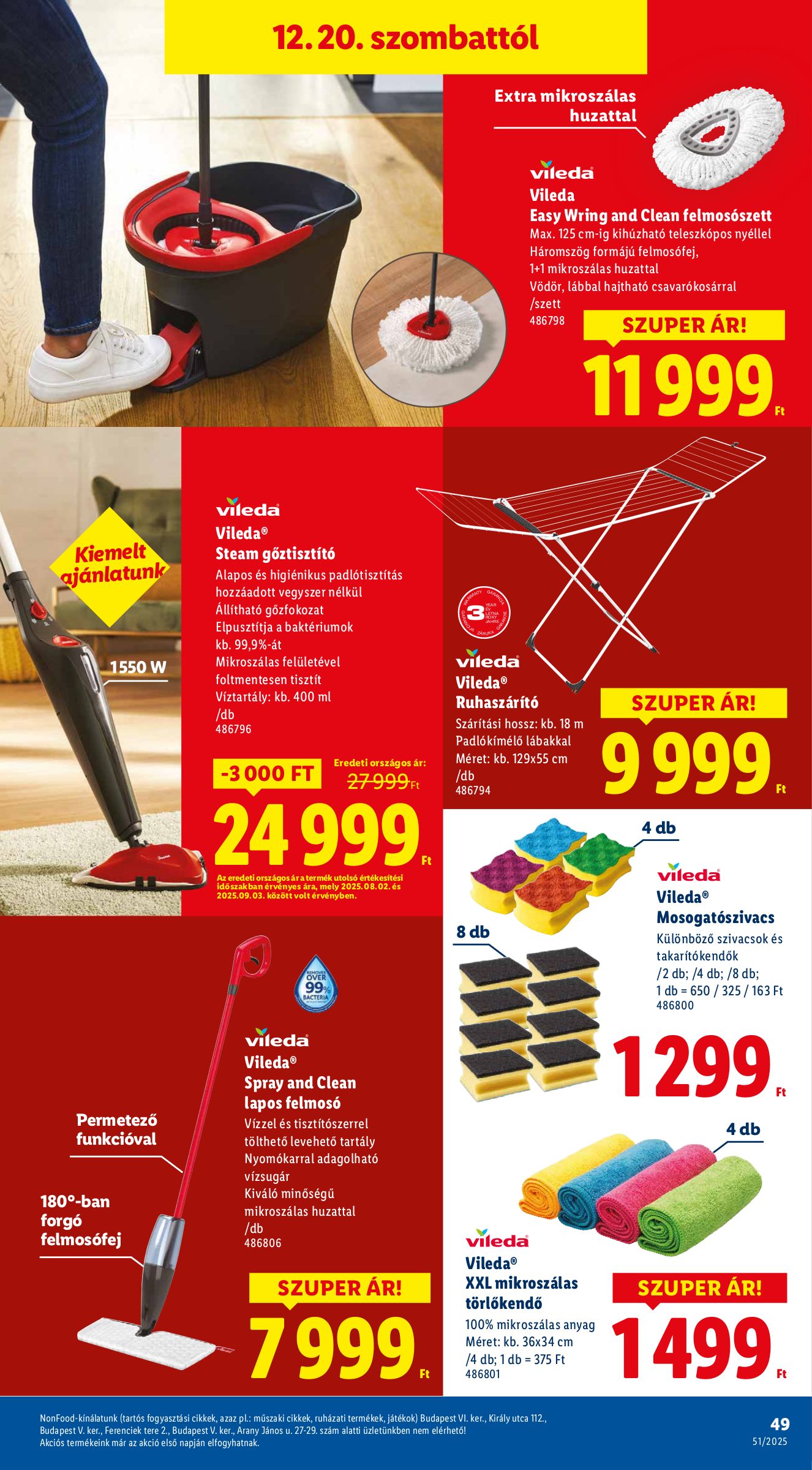 lidl - Lidl akciós újság, érvényes 12.18. - 12.23. - page: 49