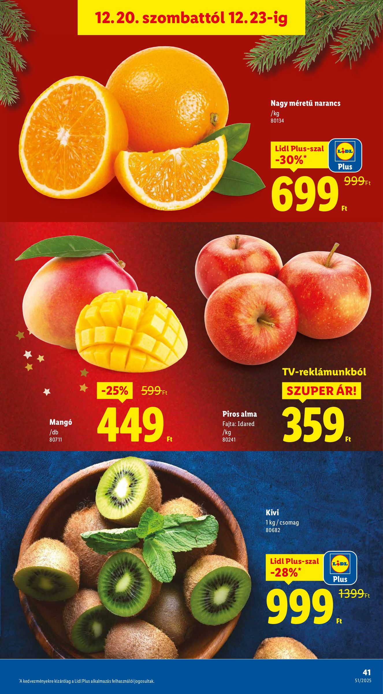lidl - Lidl akciós újság, érvényes 12.18. - 12.23. - page: 41