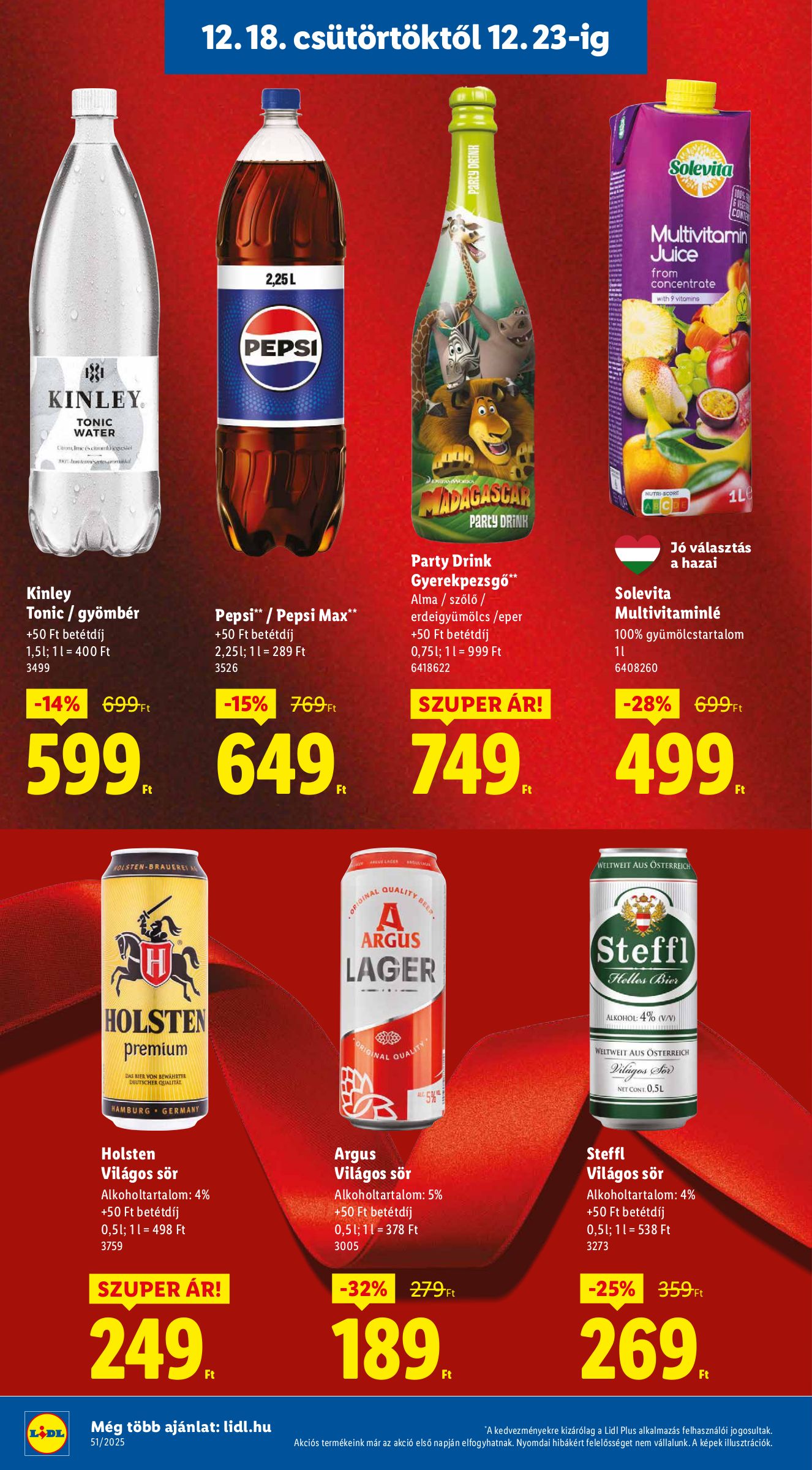 lidl - Lidl akciós újság, érvényes 12.18. - 12.23. - page: 14