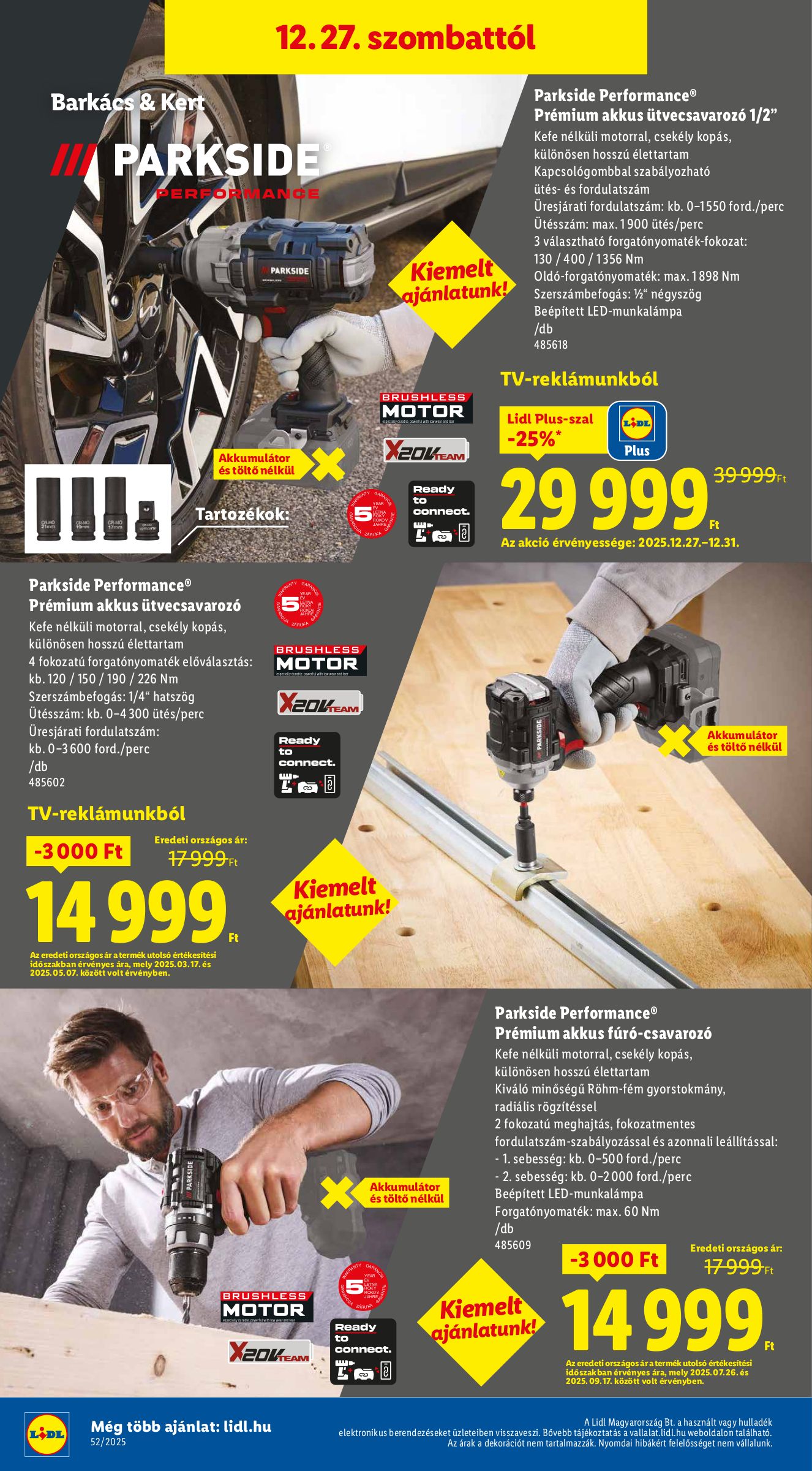 lidl - Lidl - Nonfood akciós újság, érvényes 12.27. - 12.31. - page: 8