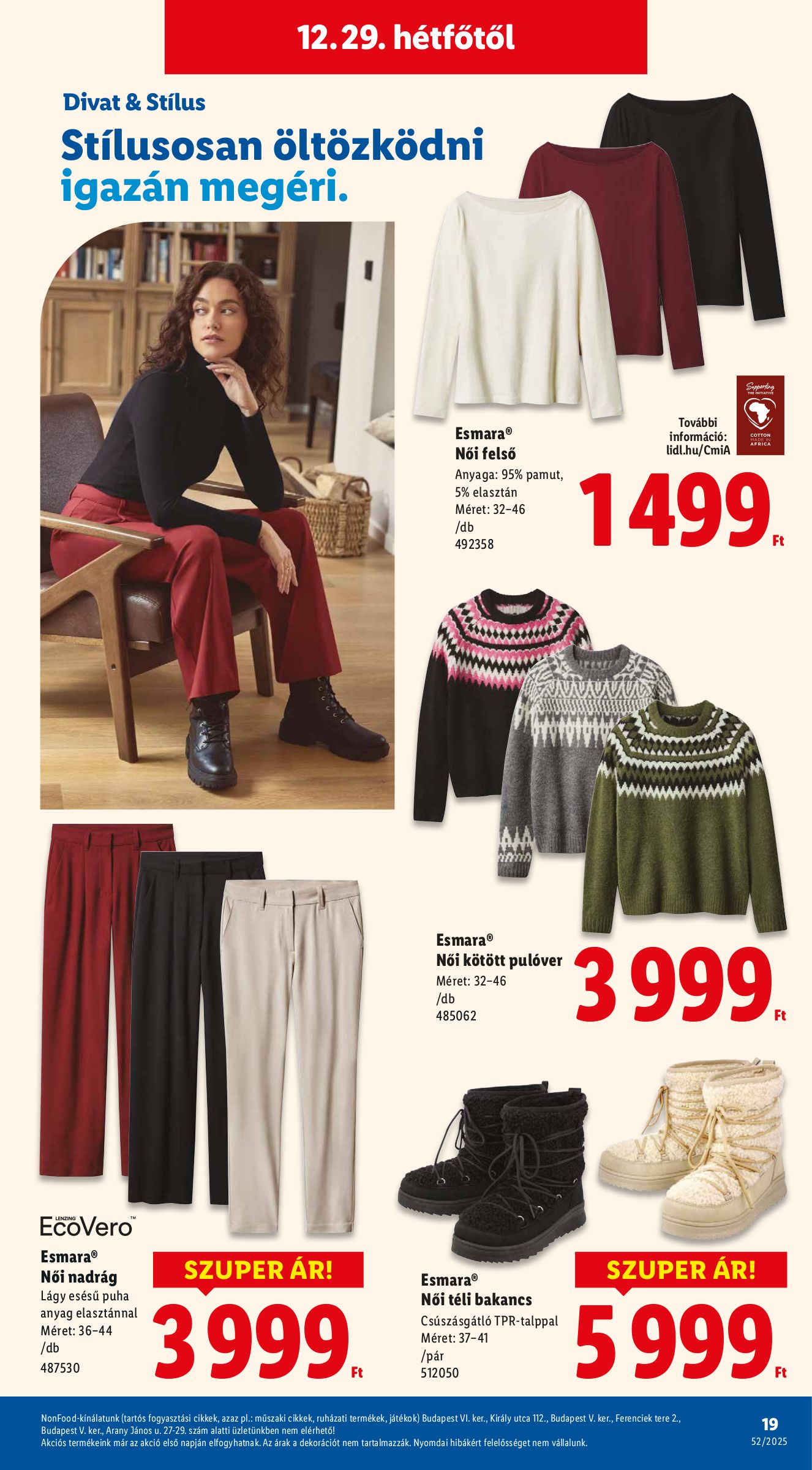 lidl - Lidl - Nonfood akciós újság, érvényes 12.27. - 12.31. - page: 19