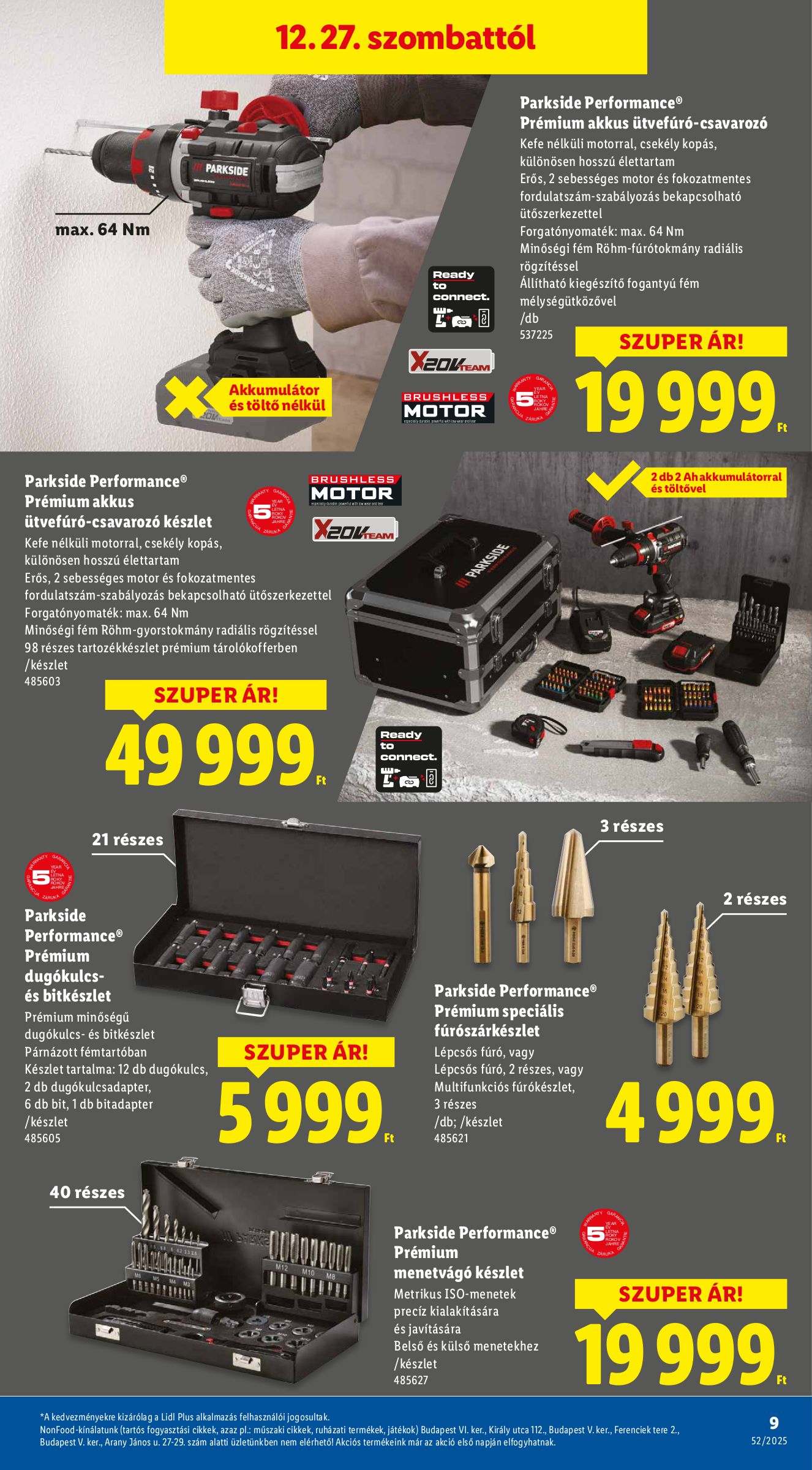 lidl - Lidl - Nonfood akciós újság, érvényes 12.27. - 12.31. - page: 9