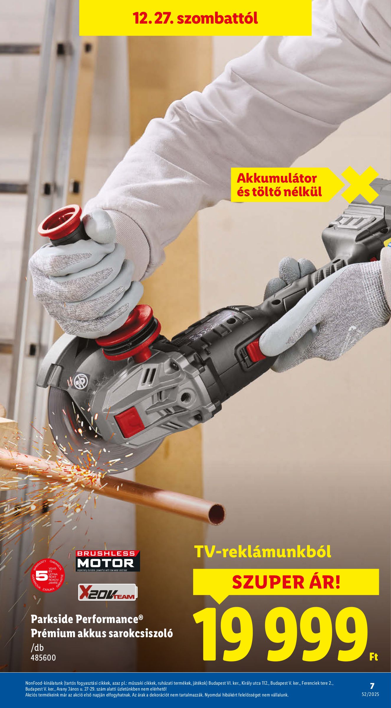 lidl - Lidl - Nonfood akciós újság, érvényes 12.27. - 12.31. - page: 7