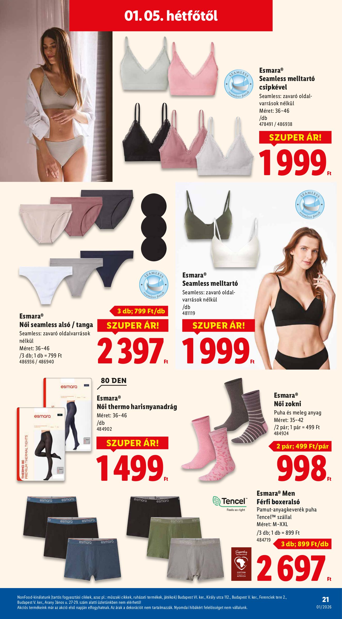 lidl - Lidl - Nonfood akciós újság, érvényes 01.02. - 01.07. - page: 21