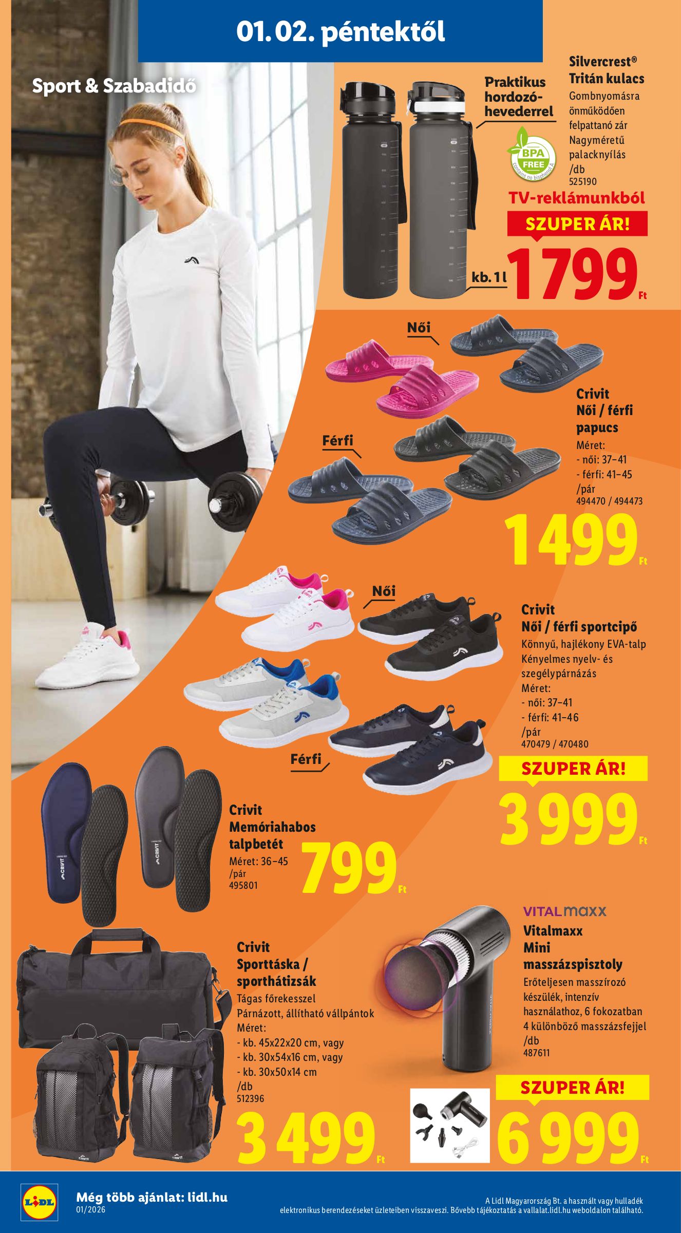 lidl - Lidl - Nonfood akciós újság, érvényes 01.02. - 01.07. - page: 4