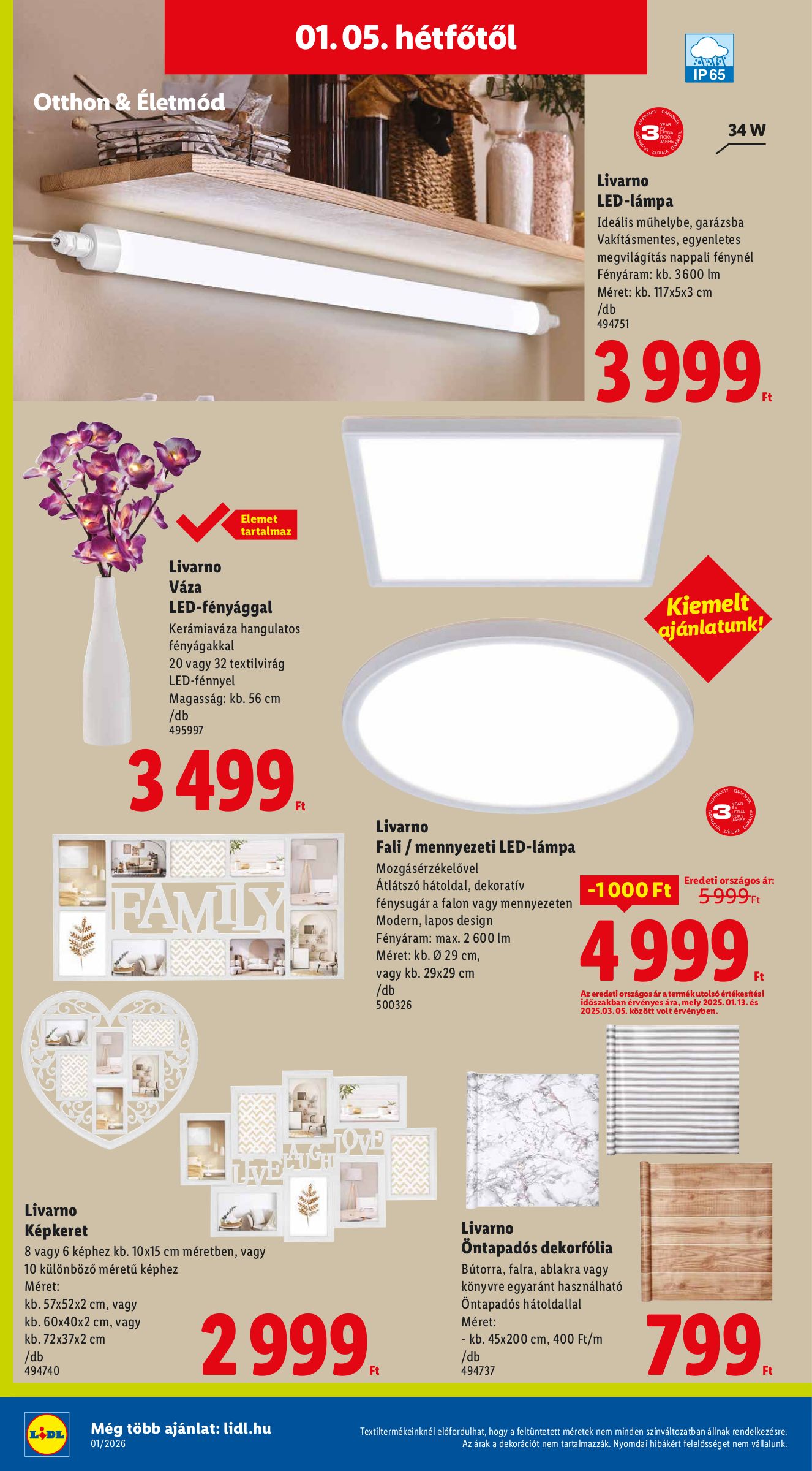 lidl - Lidl - Nonfood akciós újság, érvényes 01.02. - 01.07. - page: 16