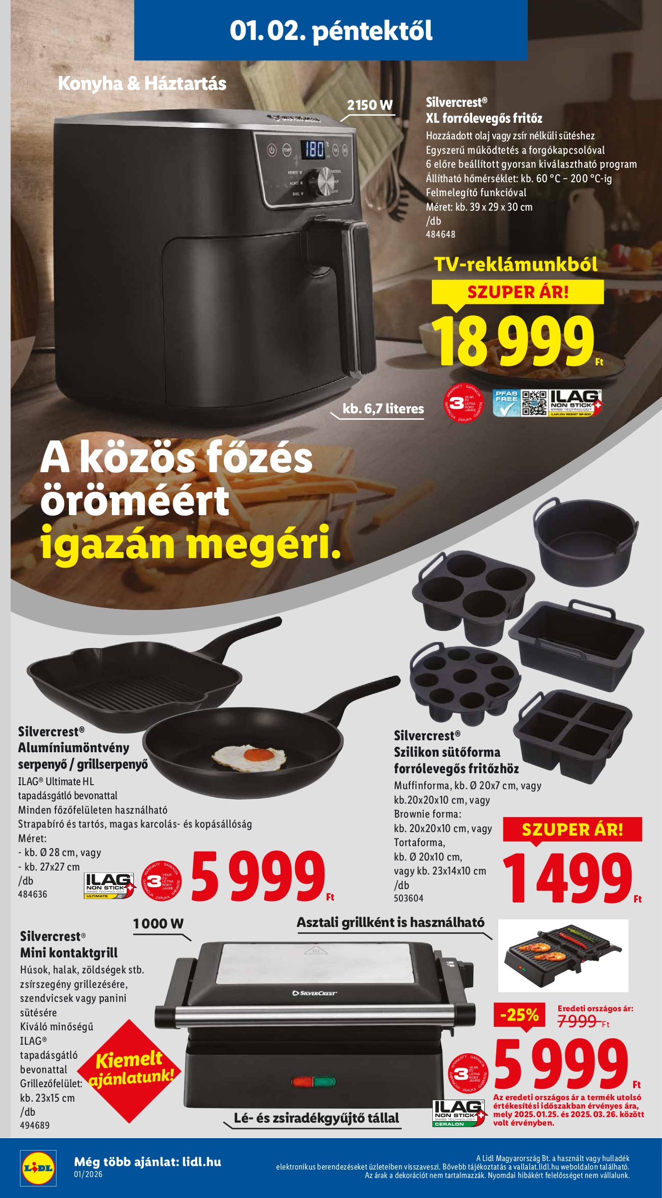 lidl - Lidl - Nonfood akciós újság, érvényes 01.02. - 01.07. - page: 6