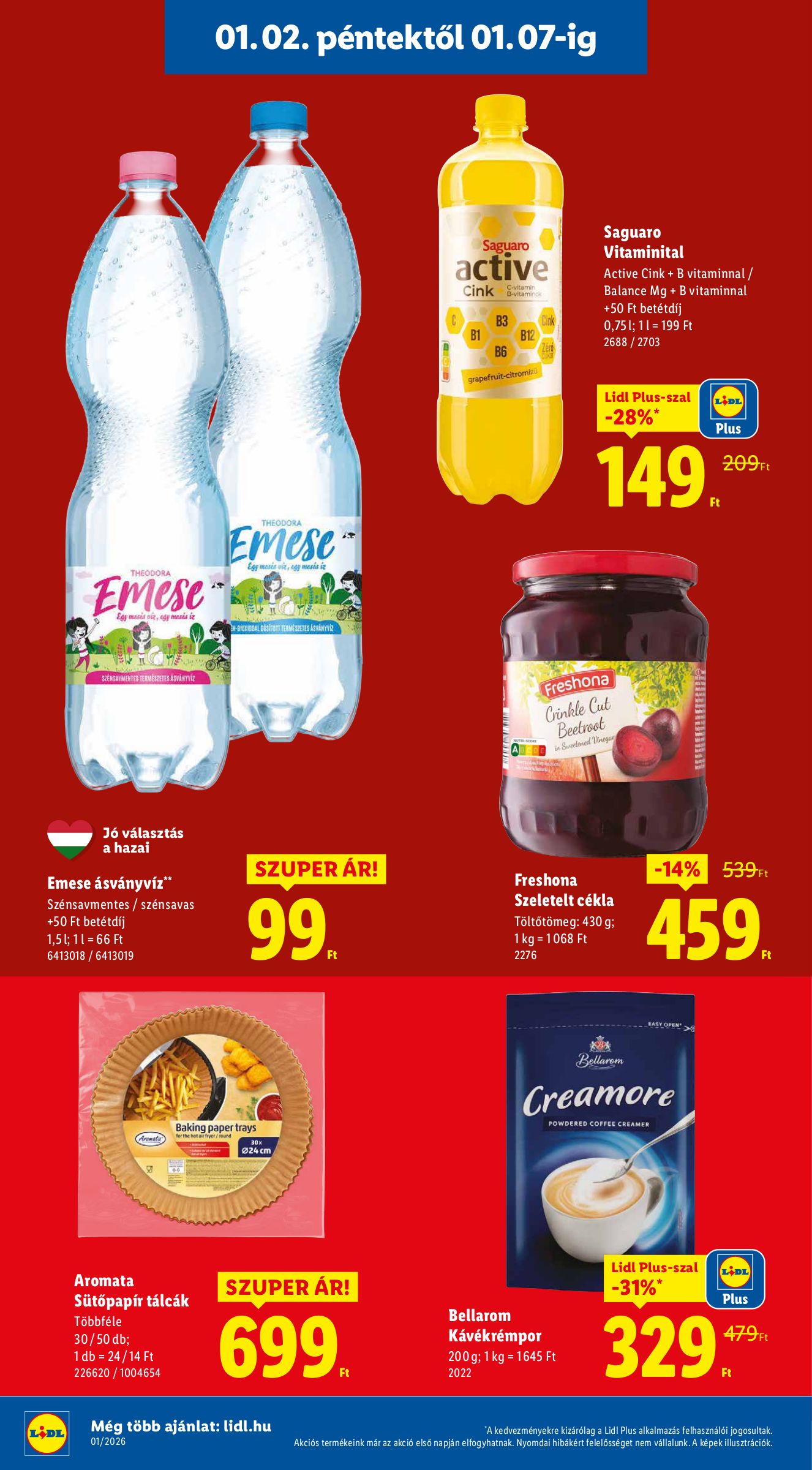 lidl - Lidl akciós újság, érvényes 01.02. - 01.07. - page: 8