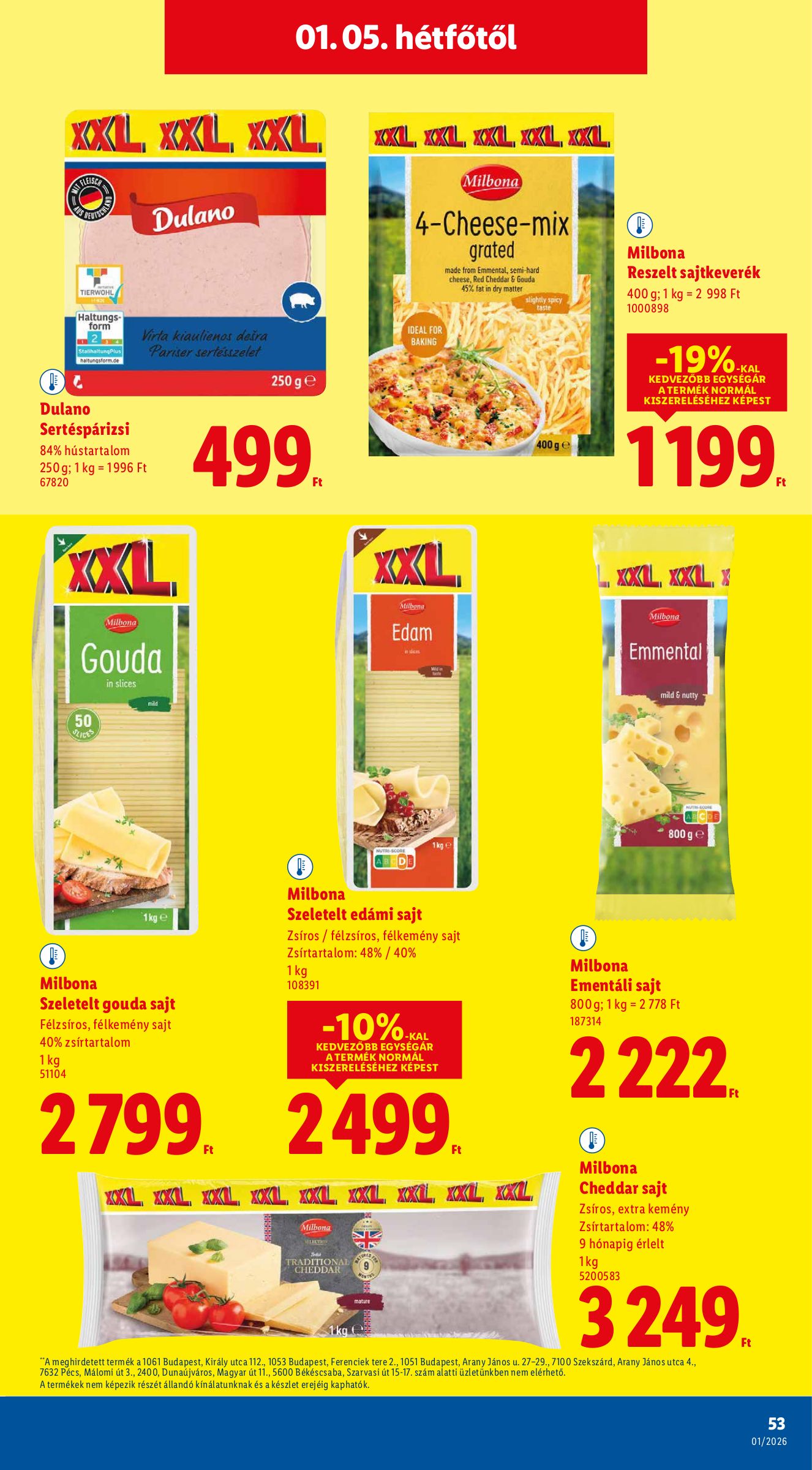 lidl - Lidl akciós újság, érvényes 01.02. - 01.07. - page: 53