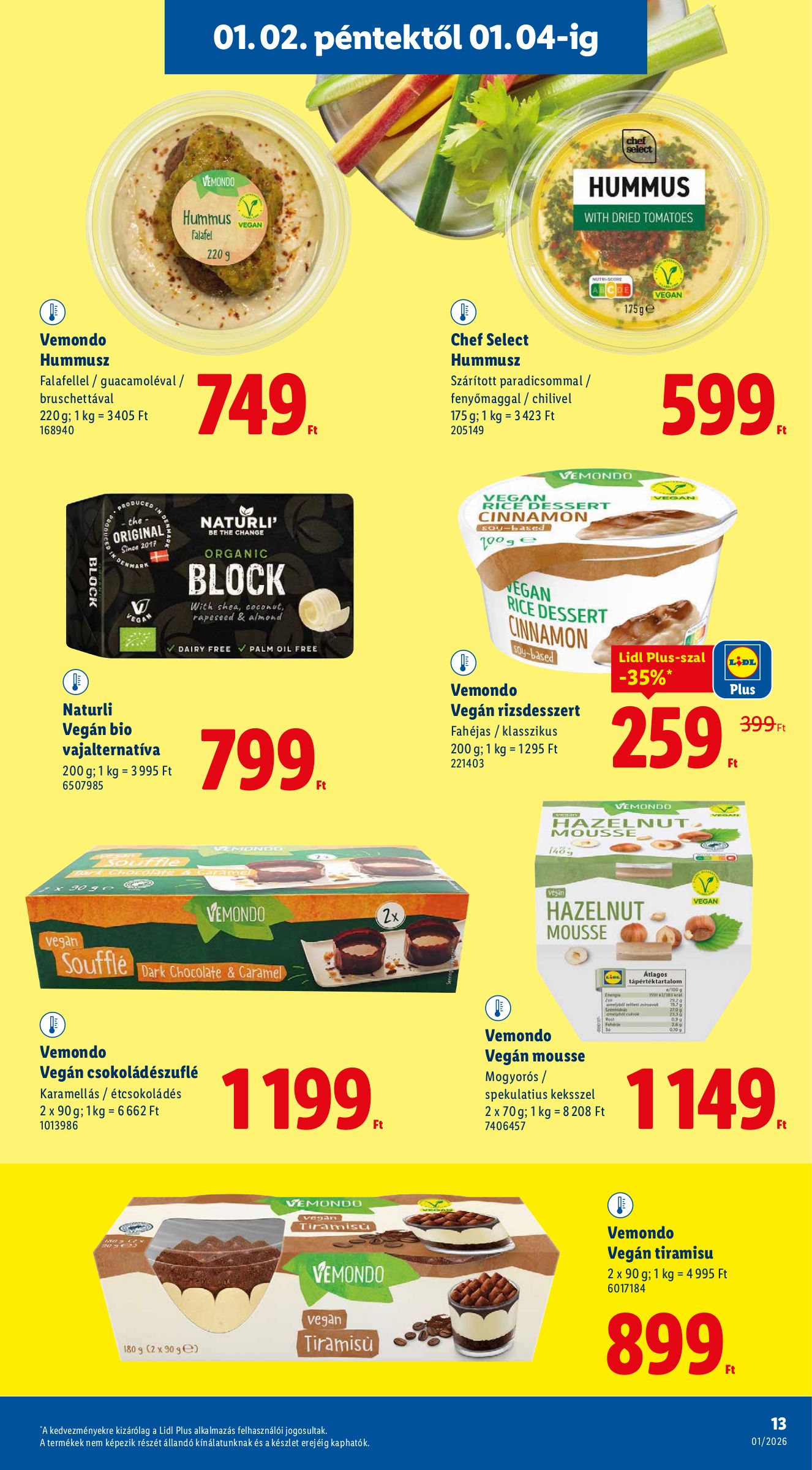 lidl - Lidl akciós újság, érvényes 01.02. - 01.07. - page: 13
