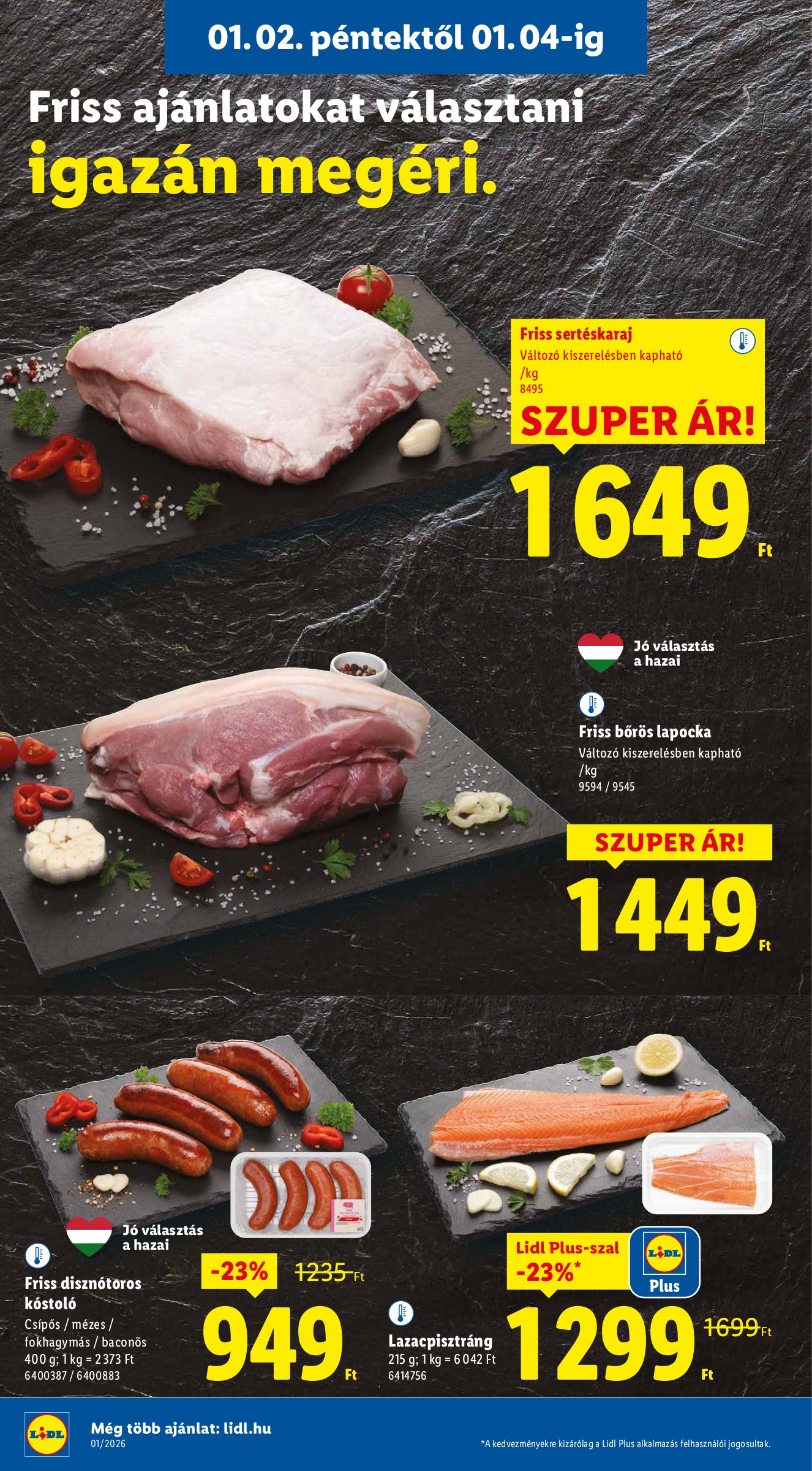 lidl - Lidl akciós újság, érvényes 01.02. - 01.07. - page: 4