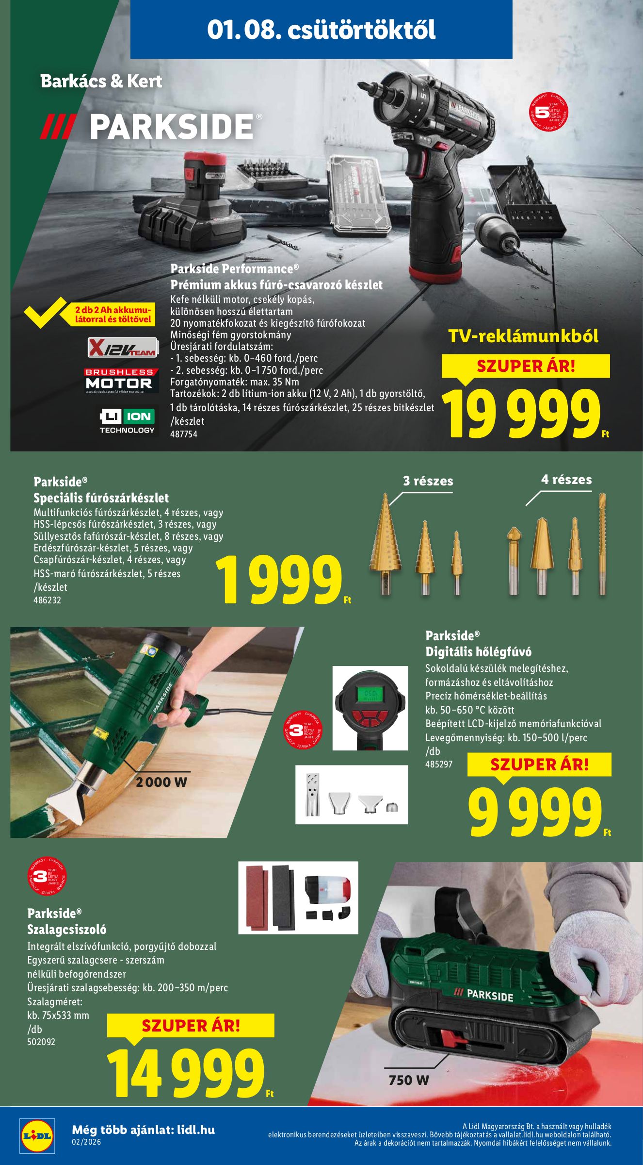 lidl - Lidl - Nonfood akciós újság, érvényes 01.08. - 01.14. - page: 2