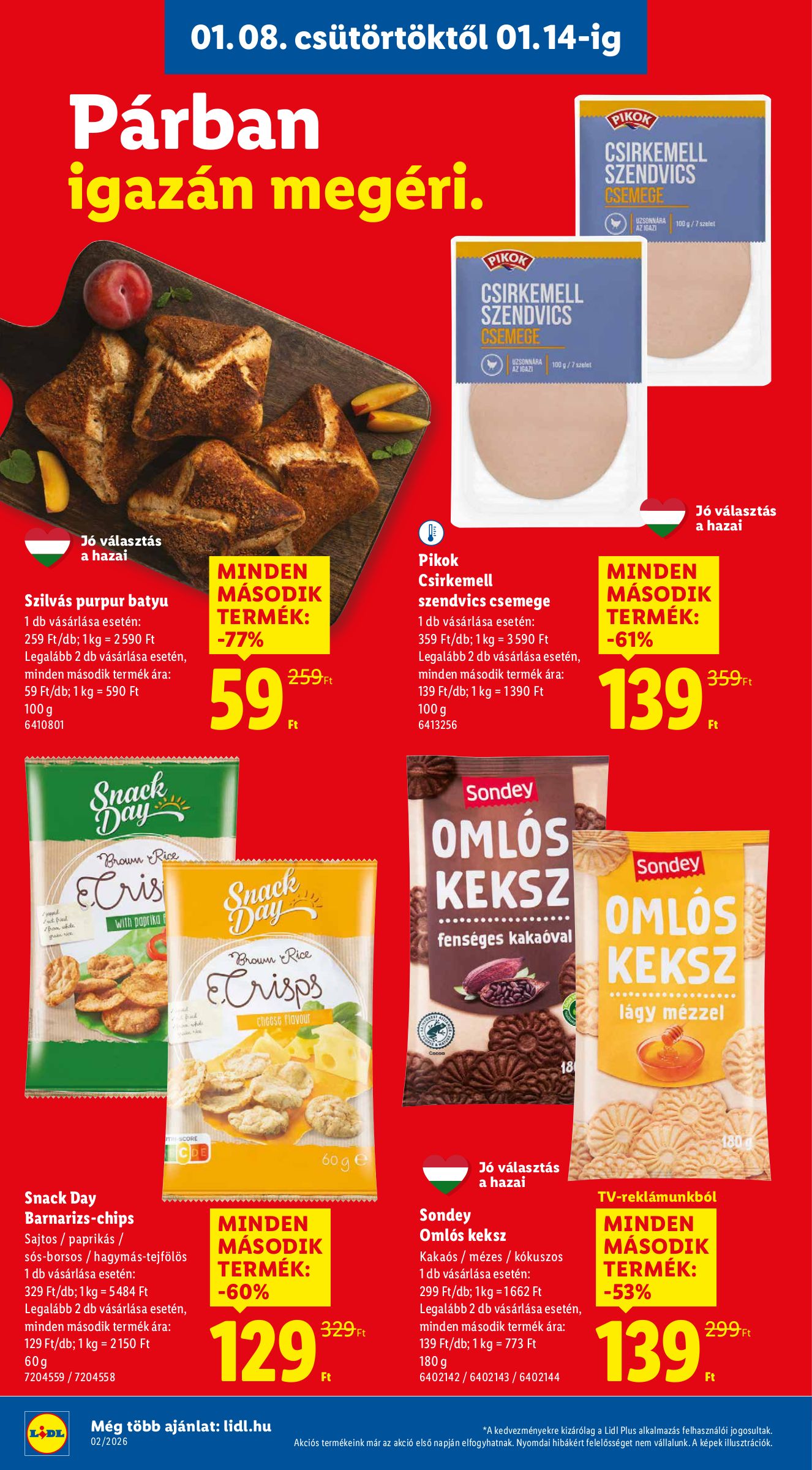 lidl - Lidl akciós újság, érvényes 01.08. - 01.14. - page: 14