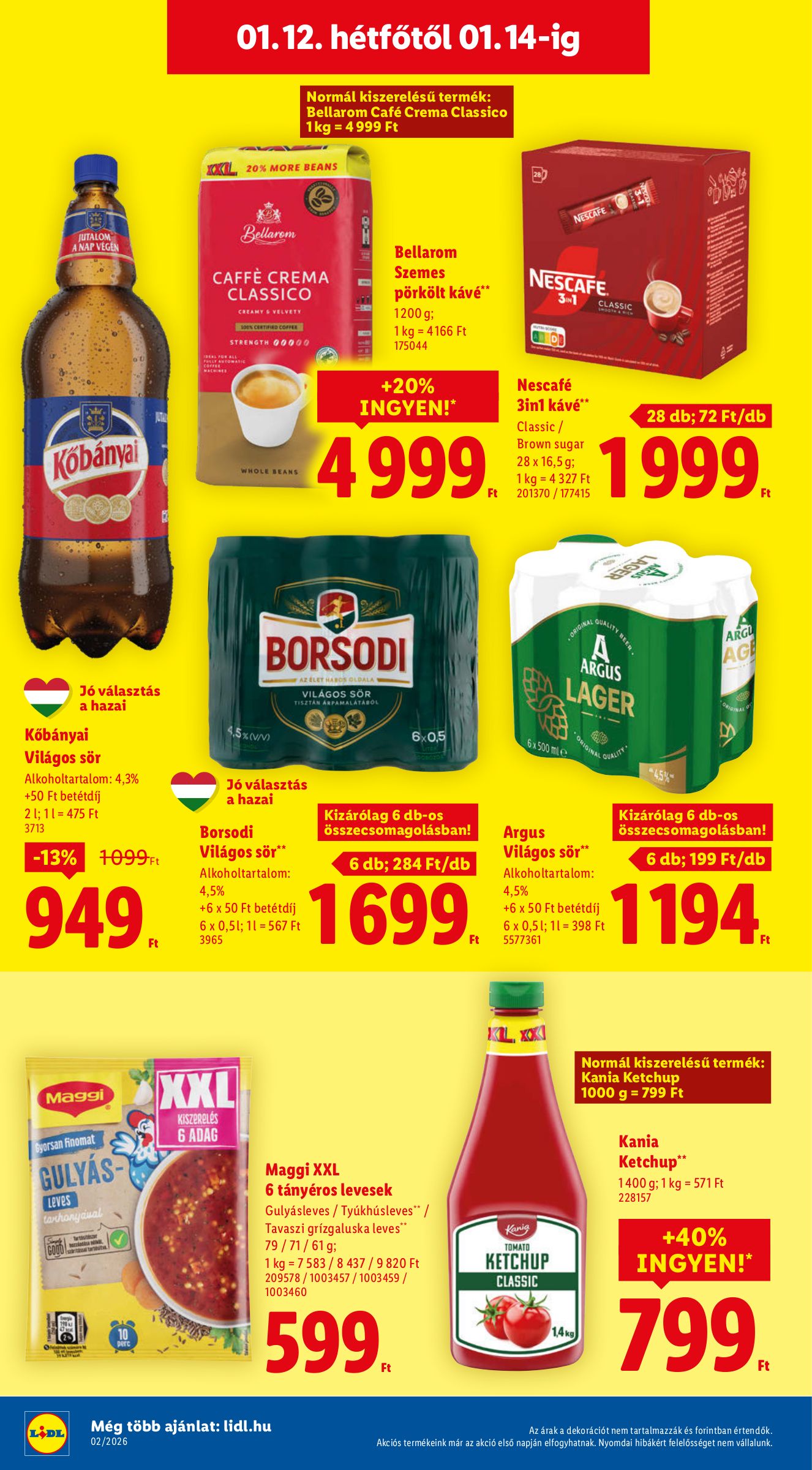 lidl - Lidl akciós újság, érvényes 01.08. - 01.14. - page: 62