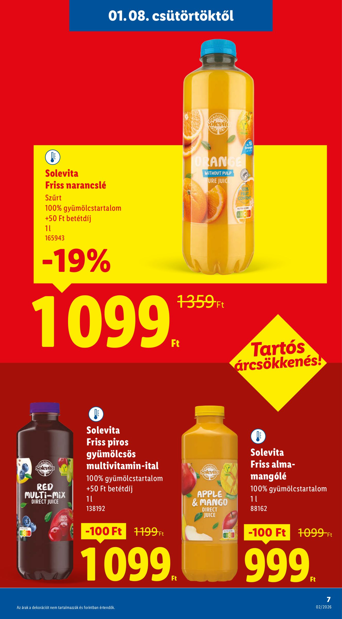 lidl - Lidl akciós újság, érvényes 01.08. - 01.14. - page: 7