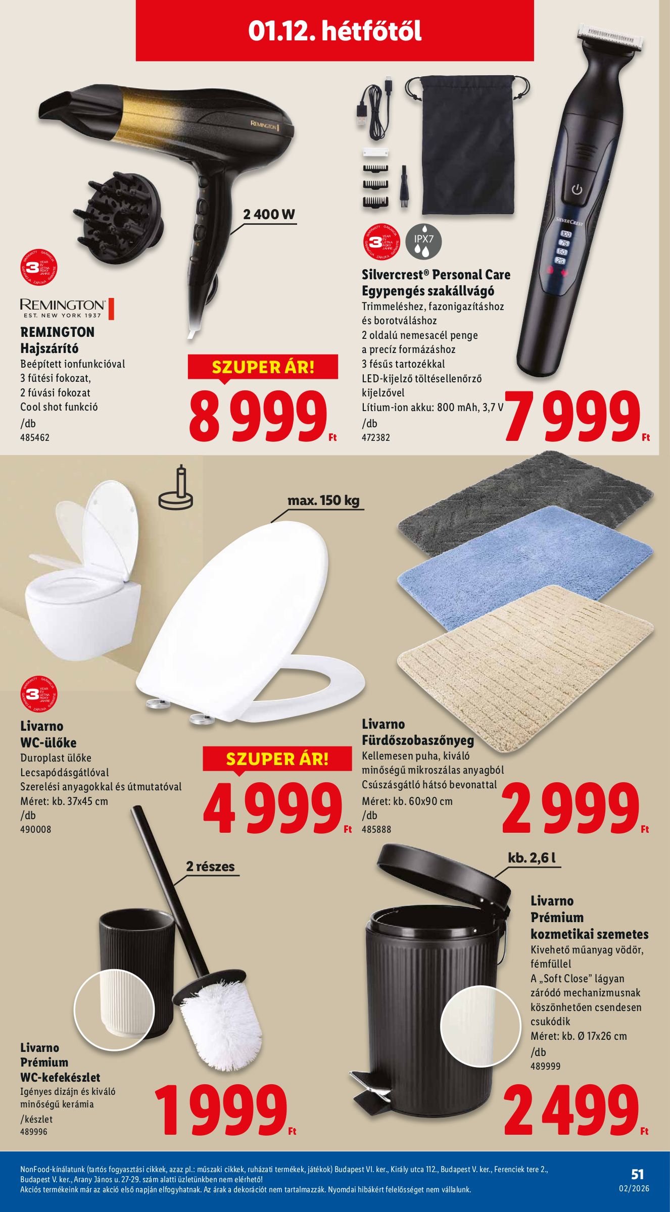 lidl - Lidl akciós újság, érvényes 01.08. - 01.14. - page: 51