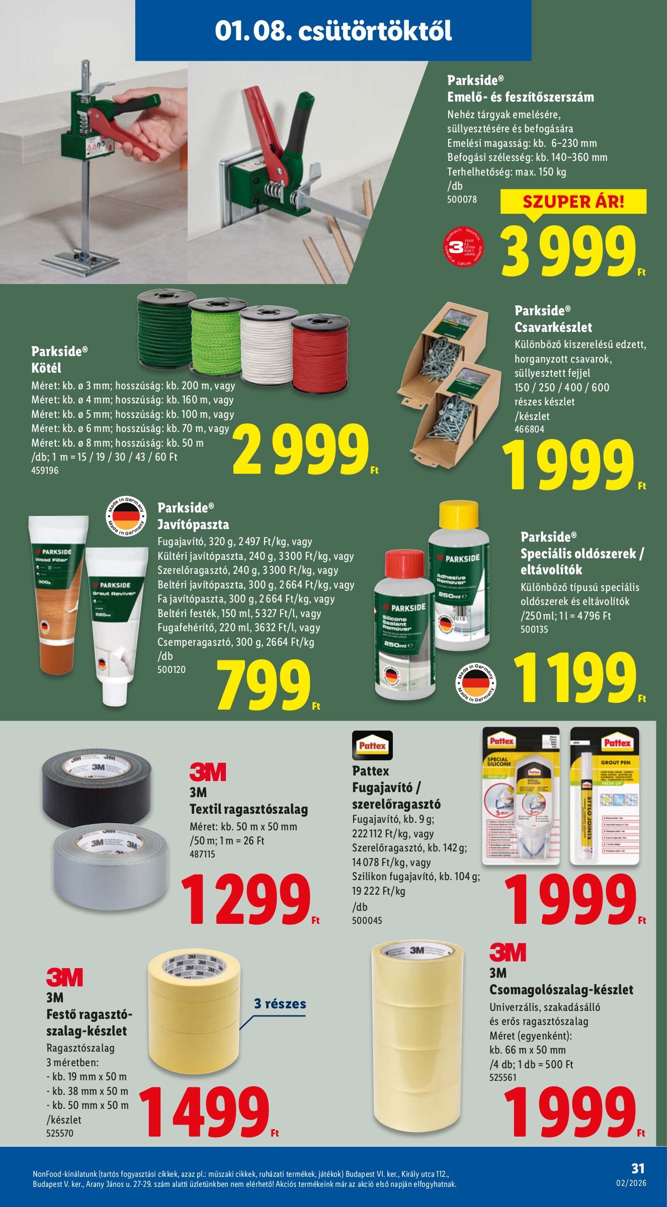 lidl - Lidl akciós újság, érvényes 01.08. - 01.14. - page: 31