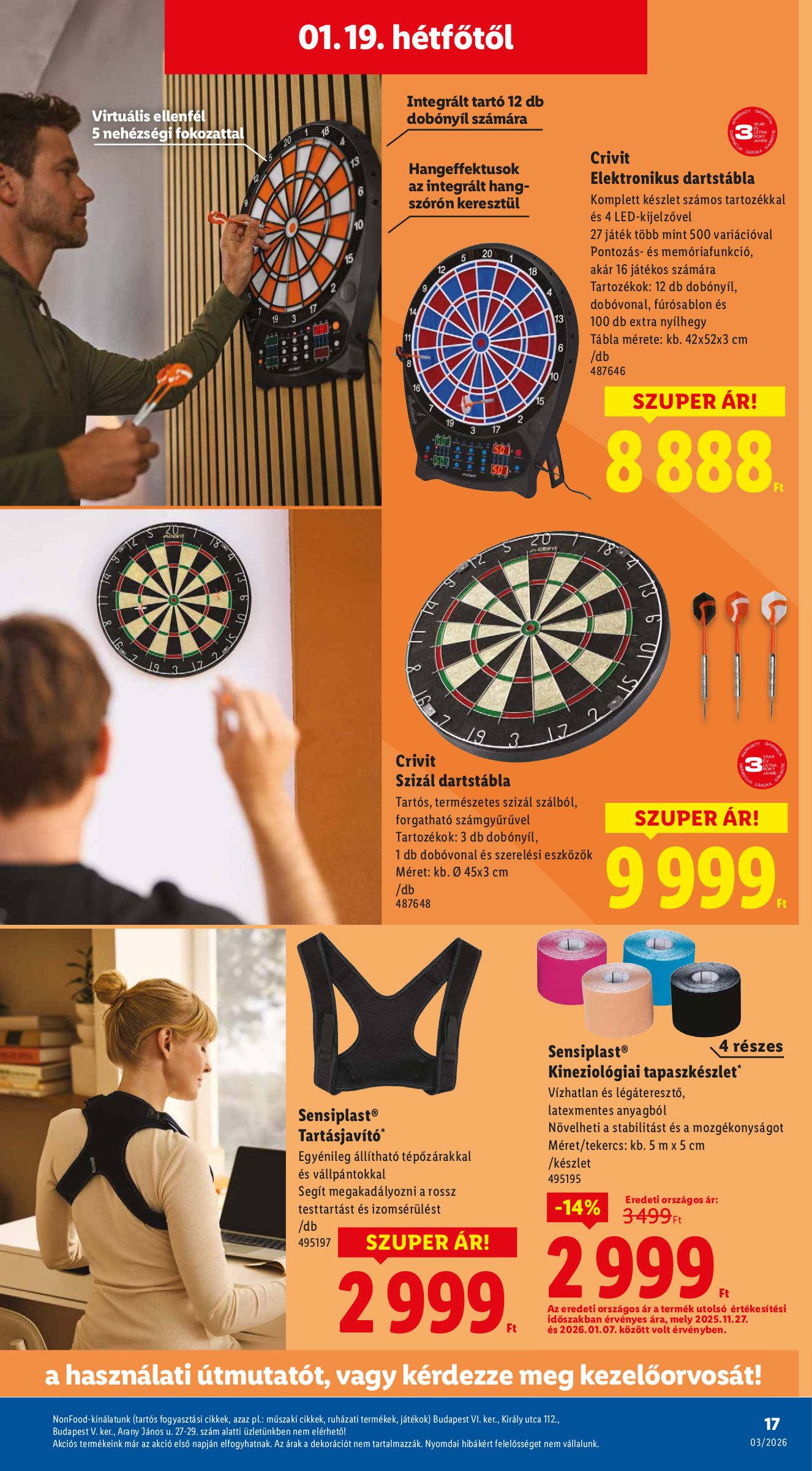 lidl - Lidl - Nonfood akciós újság, érvényes 01.15. - 01.21. - page: 17