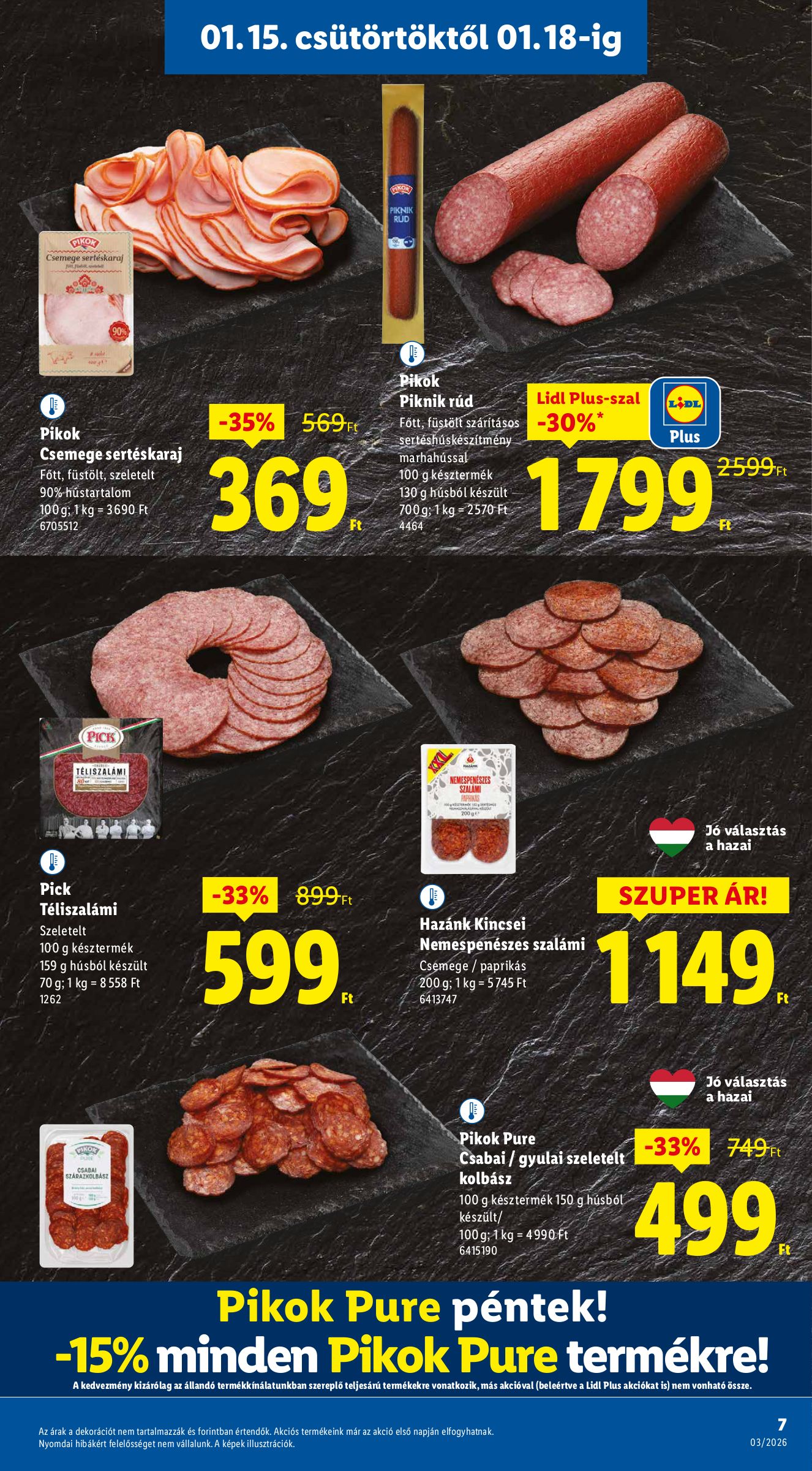 lidl - Lidl akciós újság, érvényes 01.15. - 01.21. - page: 7