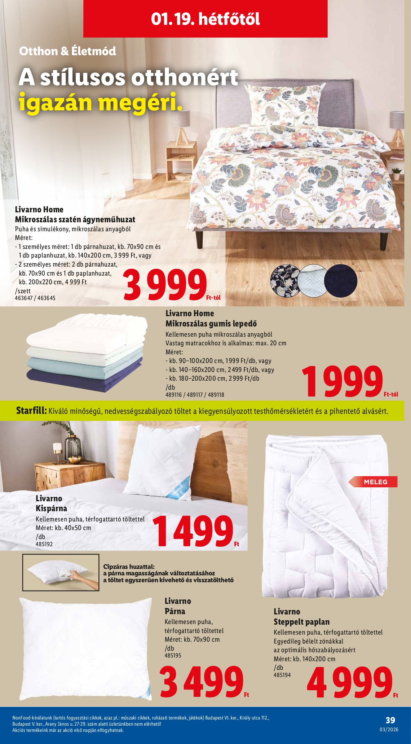 lidl - Lidl akciós újság, érvényes 01.15. - 01.21. - page: 39