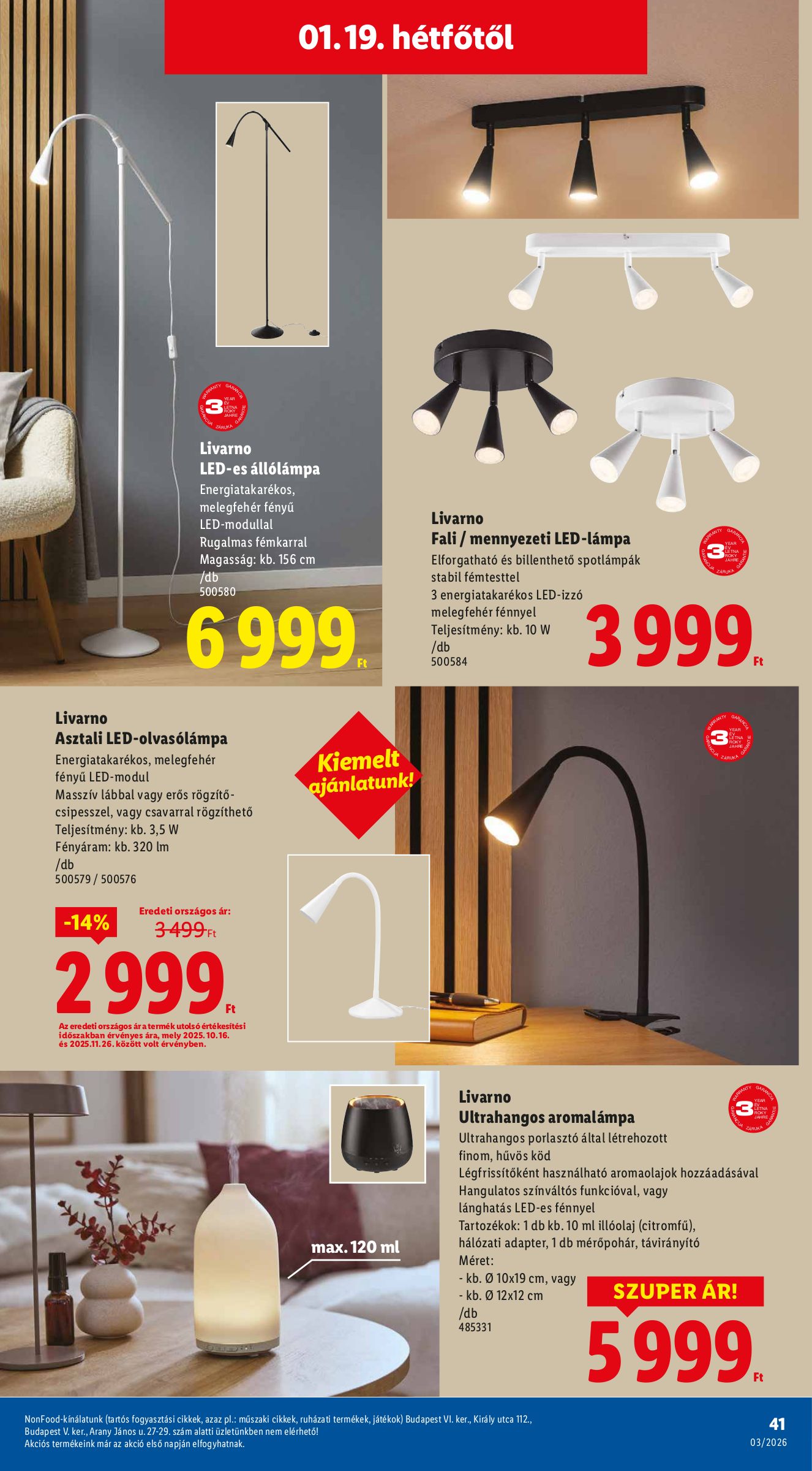 lidl - Lidl akciós újság, érvényes 01.15. - 01.21. - page: 41